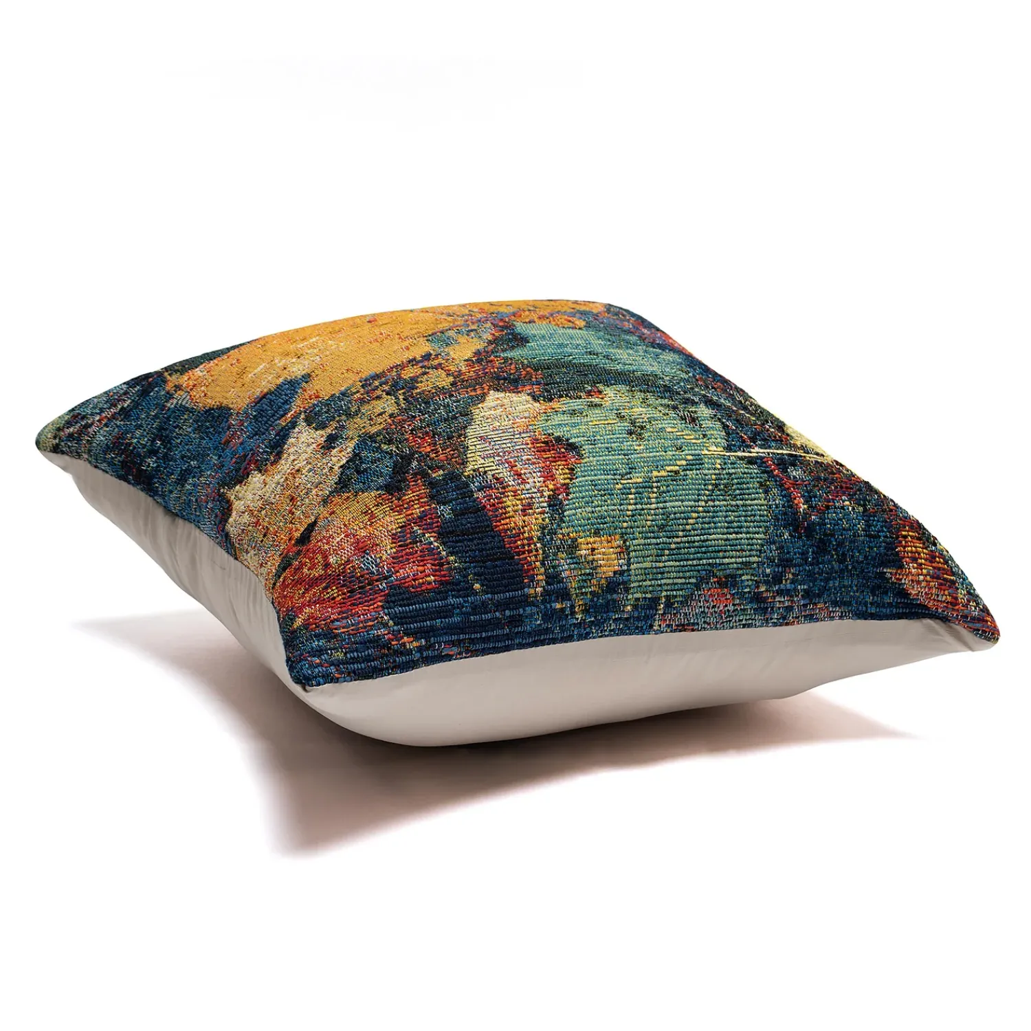 Plow & Hearth Outdoor Throw Pillows|Decorative Pillows>Indoor/Outdoor Autumn Leaves Polypropylene Throw Pillow