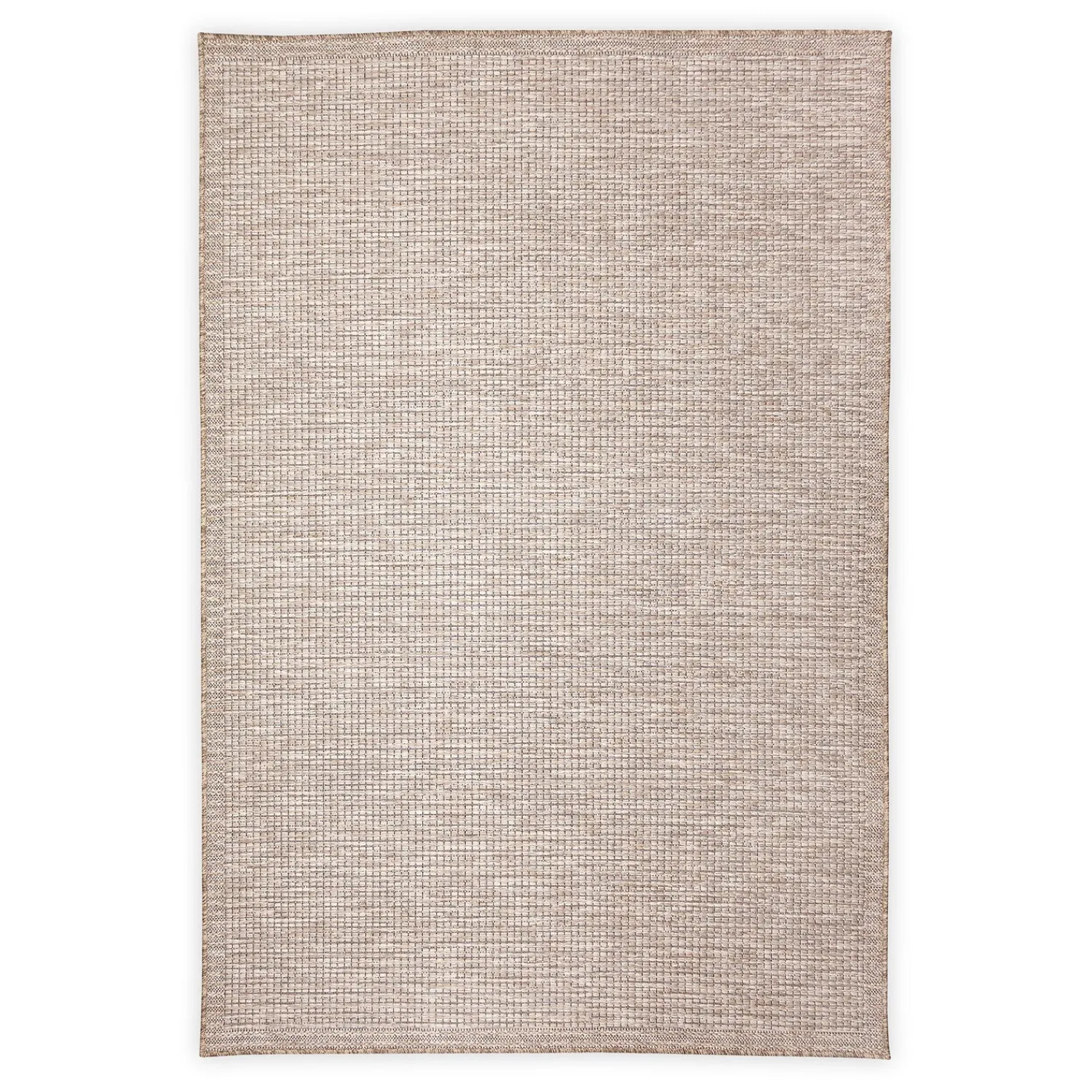 Plow & Hearth Area Rugs>Indoor/Outdoor Beachcomber Texture Rug, 7'10" x 9'10" Natural