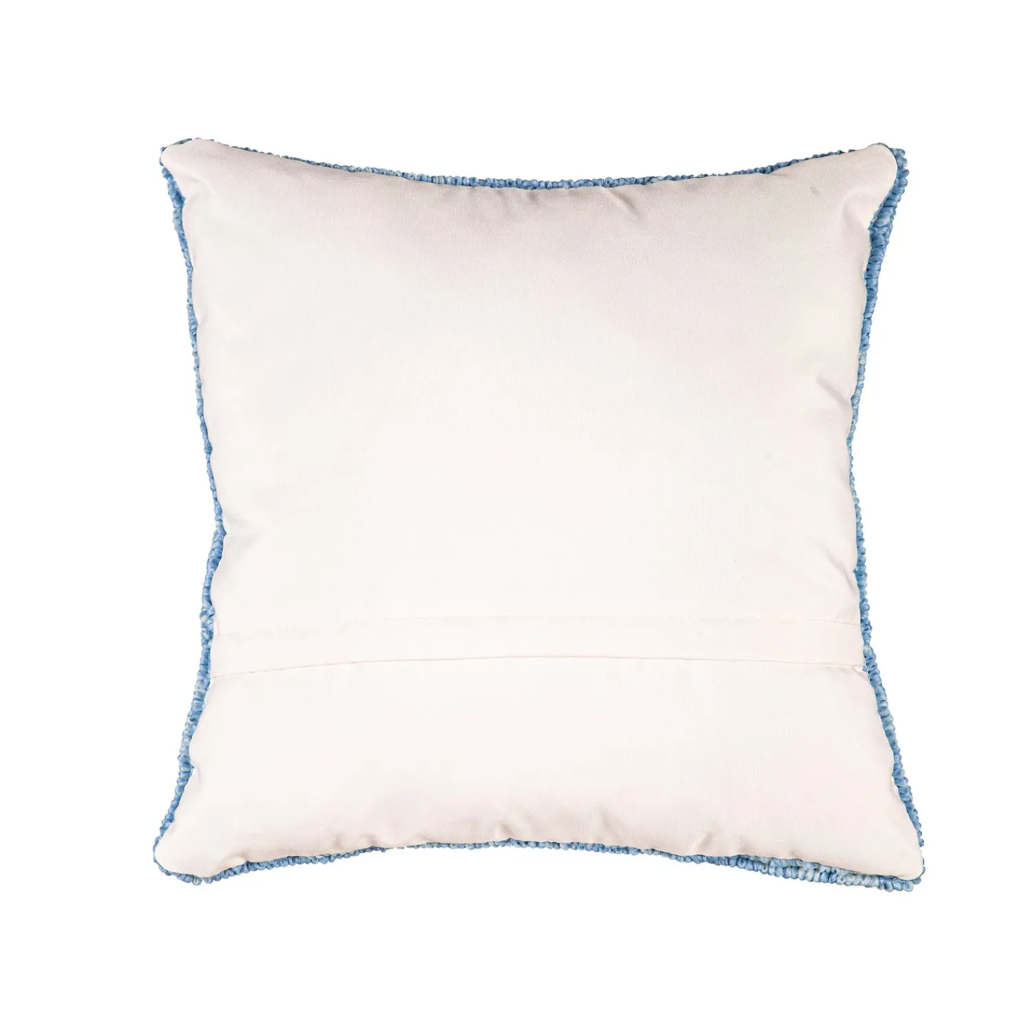 Plow & Hearth Outdoor Throw Pillows|Decorative Pillows>Indoor/Outdoor Bee Hooked Polypropylene Throw Pillow