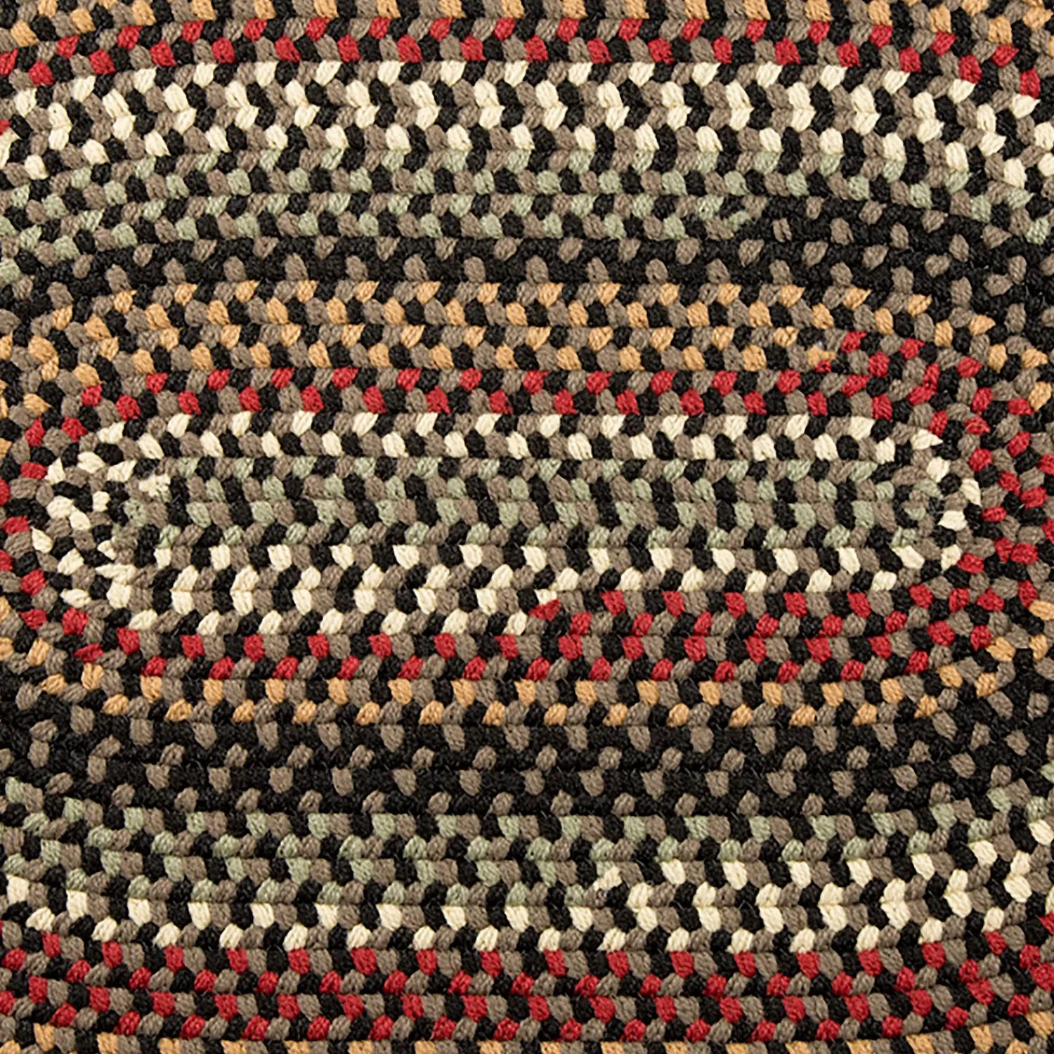 Plow & Hearth Area Rugs>Indoor/Outdoor Braided Polypro Roanoke Rug, 3' x 5'