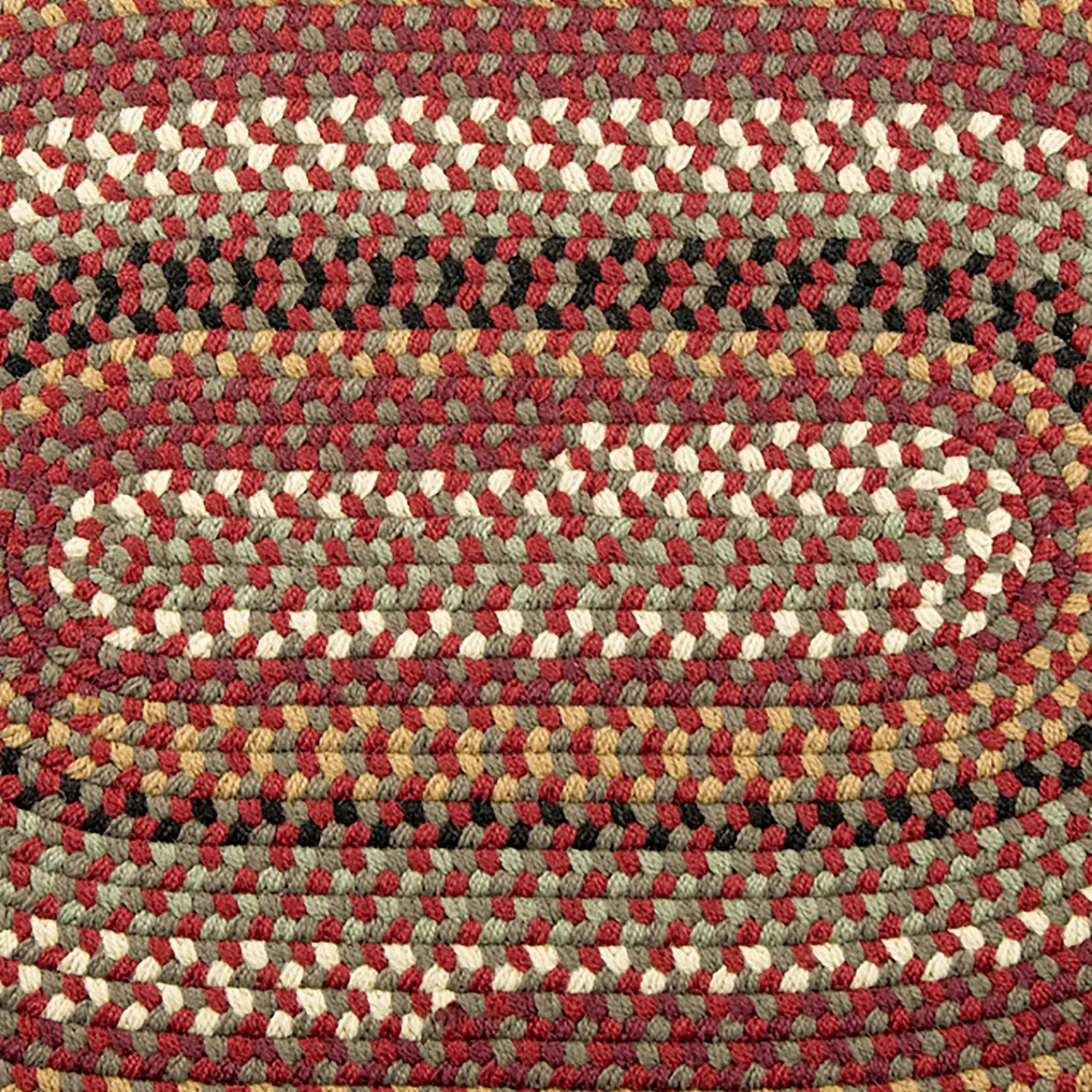 Plow & Hearth Area Rugs>Indoor/Outdoor Braided Polypro Roanoke Rug, 3' x 5'