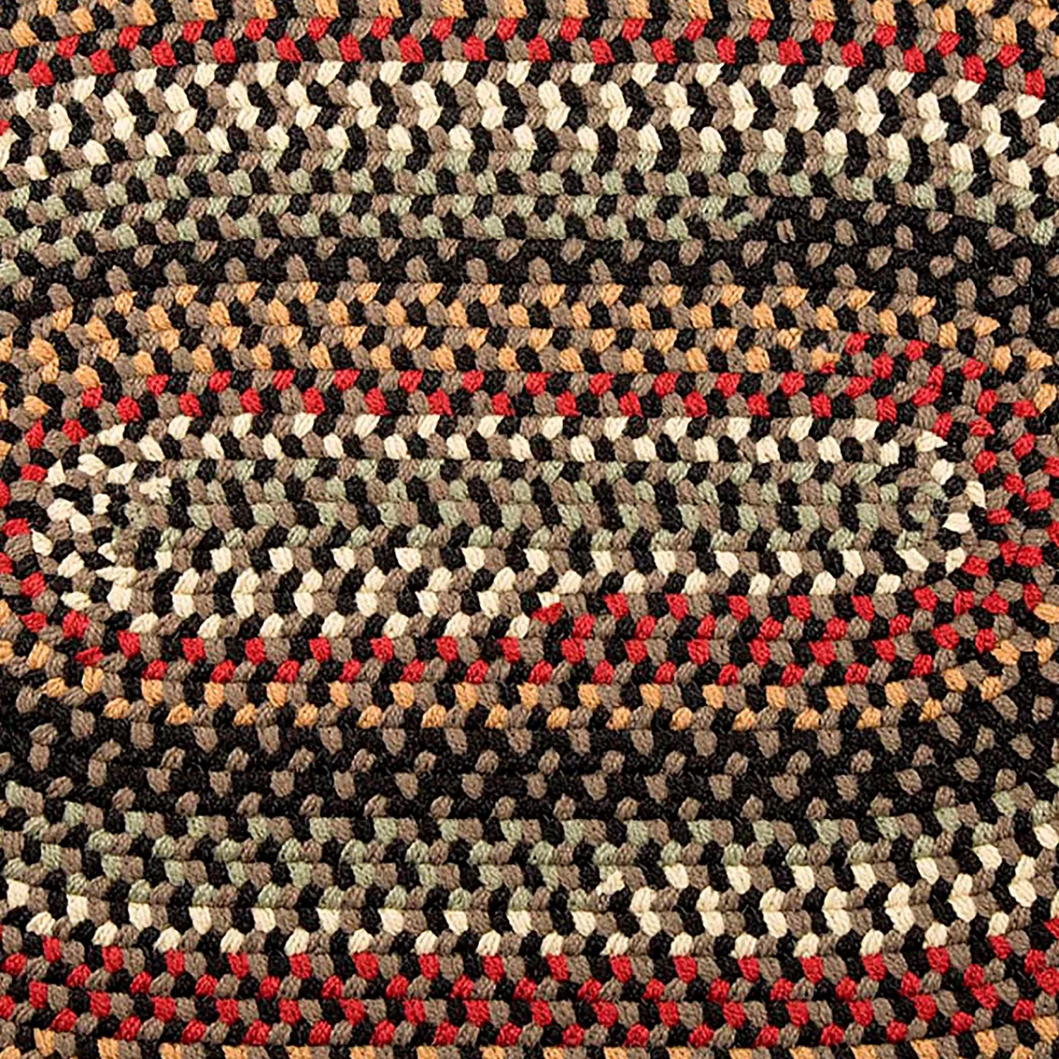 Plow & Hearth Area Rugs>Indoor/Outdoor Braided Polypro Roanoke Rug, 8' x 11'