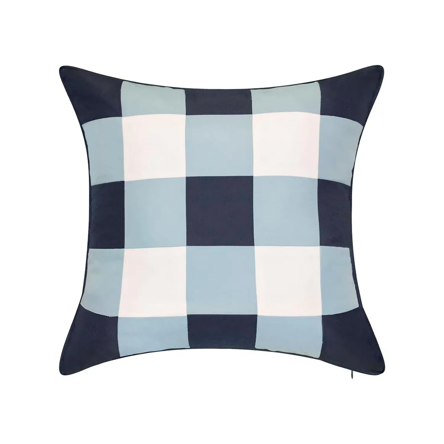 Plow & Hearth Outdoor Throw Pillows|Decorative Pillows>Indoor/Outdoor Bright Buffalo Plaid Throw Pillow