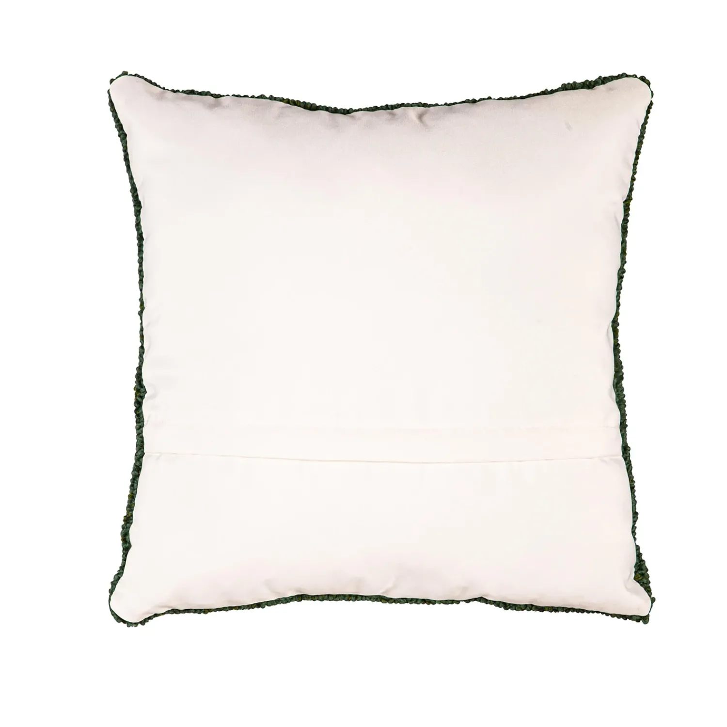 Plow & Hearth Outdoor Throw Pillows|Decorative Pillows>Indoor/Outdoor Cardinal/Geranium Hooked Polypropylene Throw Pillow 18"x18"