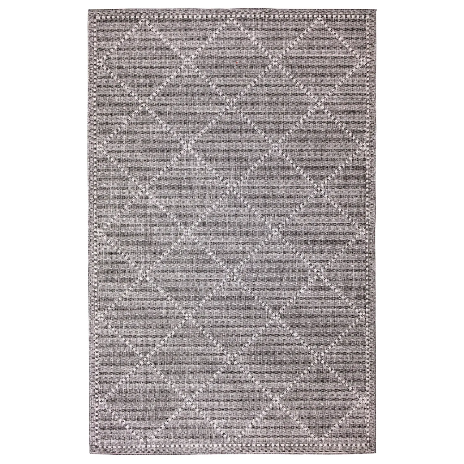 Plow & Hearth Area Rugs>Indoor/Outdoor Diamonds Rug, 39" x 59"