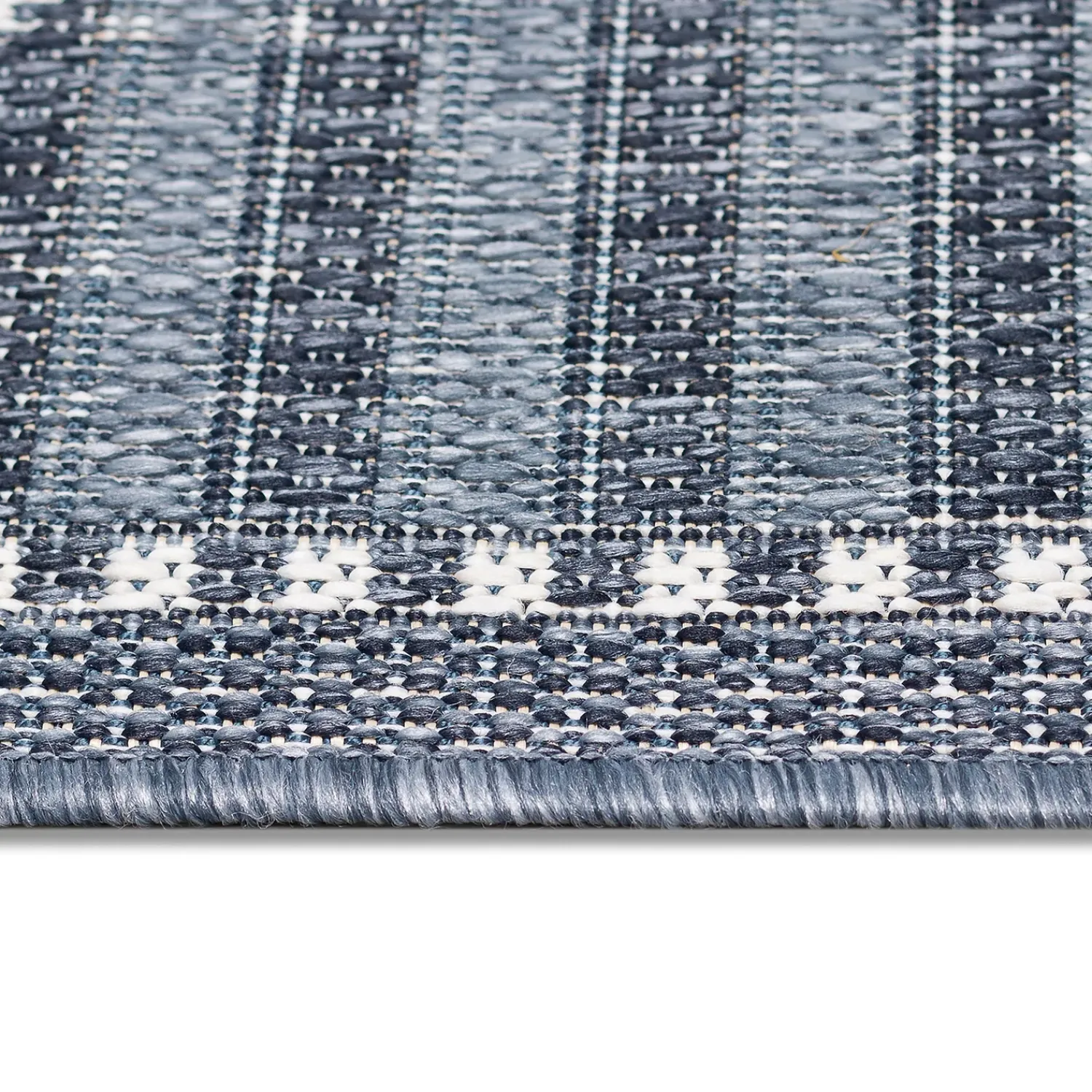 Plow & Hearth Area Rugs>Indoor/Outdoor Diamonds Rug, 39" x 59"