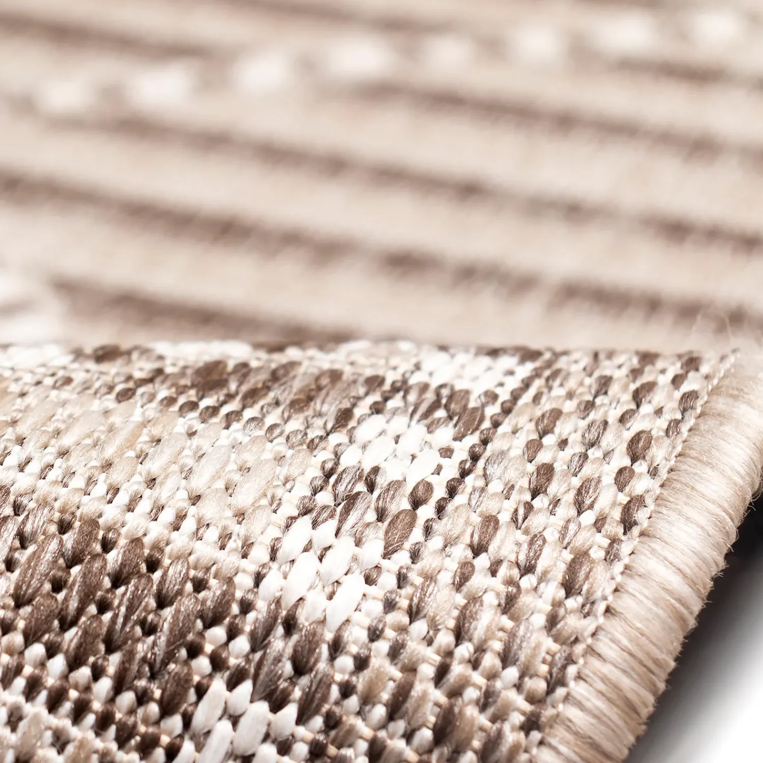 Plow & Hearth Area Rugs>Indoor/Outdoor Diamonds Rug, 39" x 59"