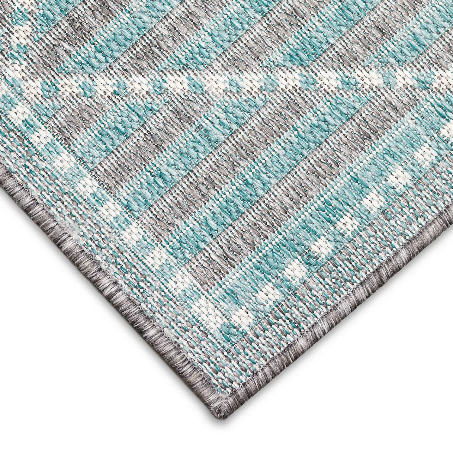 Plow & Hearth Area Rugs>Indoor/Outdoor Diamonds Rug, 7'10" square