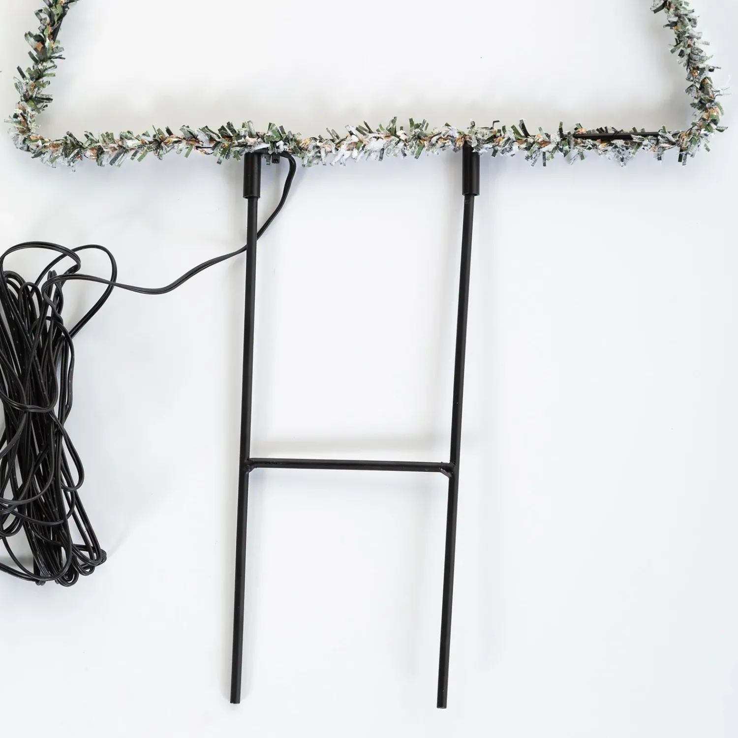 Plow & Hearth Garden Stakes|Lighted Garden Decorations>Indoor/Outdoor Electric Lighted 18"H Frosted Greens Holiday Tree