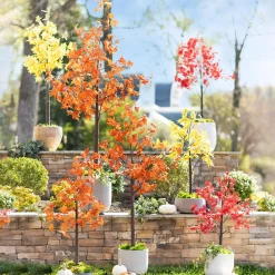 Plow & Hearth Lighted Trees & Garlands><noscript><img width=