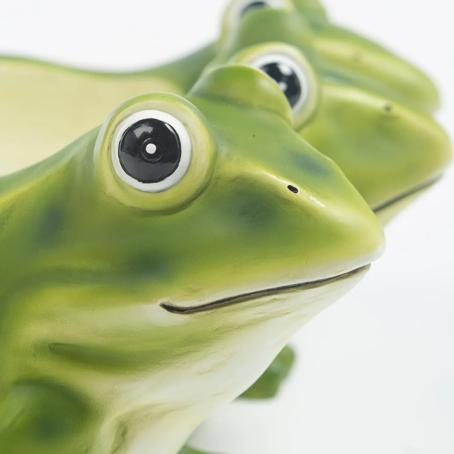 Plow & Hearth Planters & Plant Stands>Indoor/Outdoor Frogs Triplets Planter for Flowers or Herbs