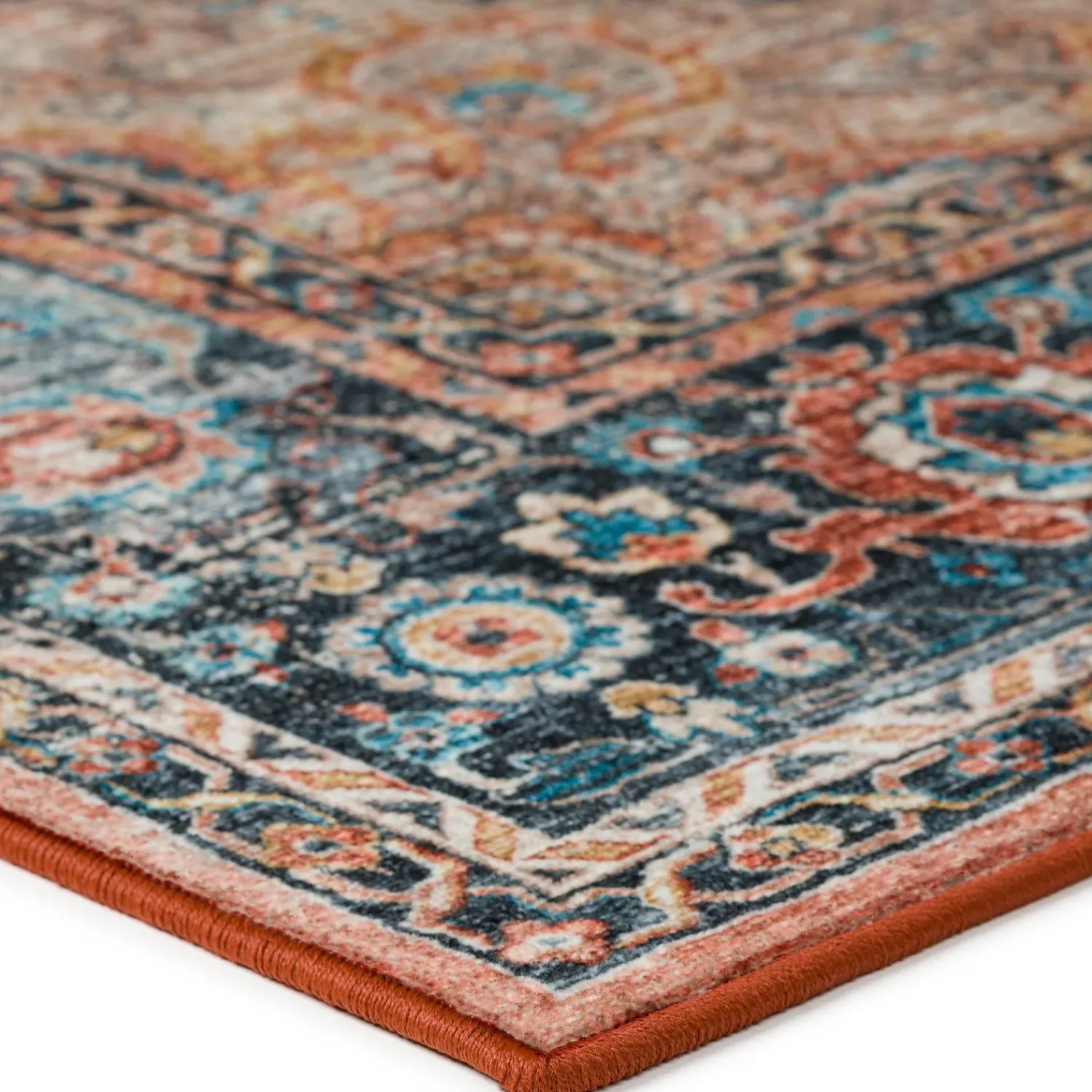Plow & Hearth Area Rugs>Indoor/Outdoor Graves Mill Medallion Rug, 3' x 5'