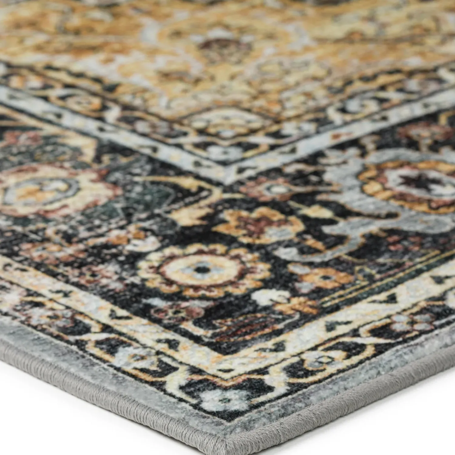 Plow & Hearth Area Rugs>Indoor/Outdoor Graves Mill Medallion Rug, 3' x 5'