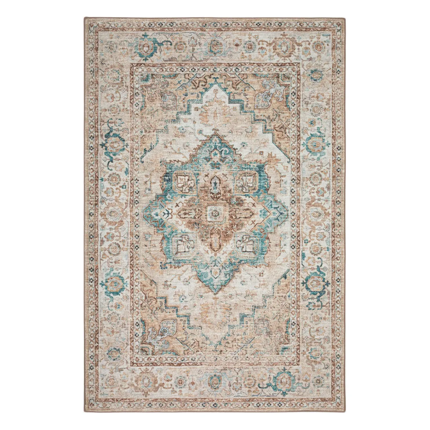 Plow & Hearth Area Rugs>Indoor/Outdoor Graves Mill Medallion Rug, 3' x 5'