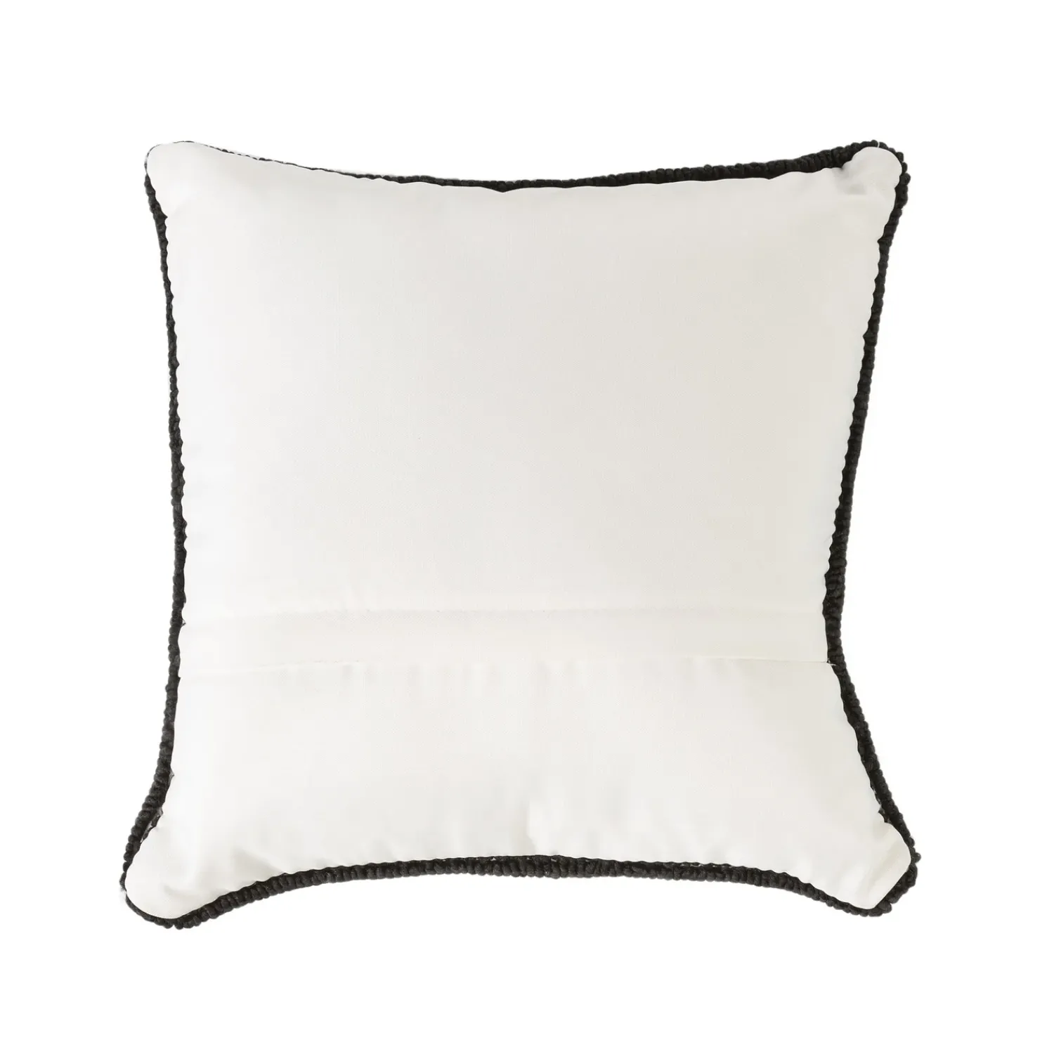 Plow & Hearth Outdoor Throw Pillows|Decorative Pillows>Indoor/Outdoor Green Butterfly Hand Hooked Polypropylene Throw Pillow
