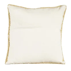 Plow & Hearth Outdoor Throw Pillows|Decorative Pillows>Indoor/Outdoor Hooked Pillow 18"x18" Bee