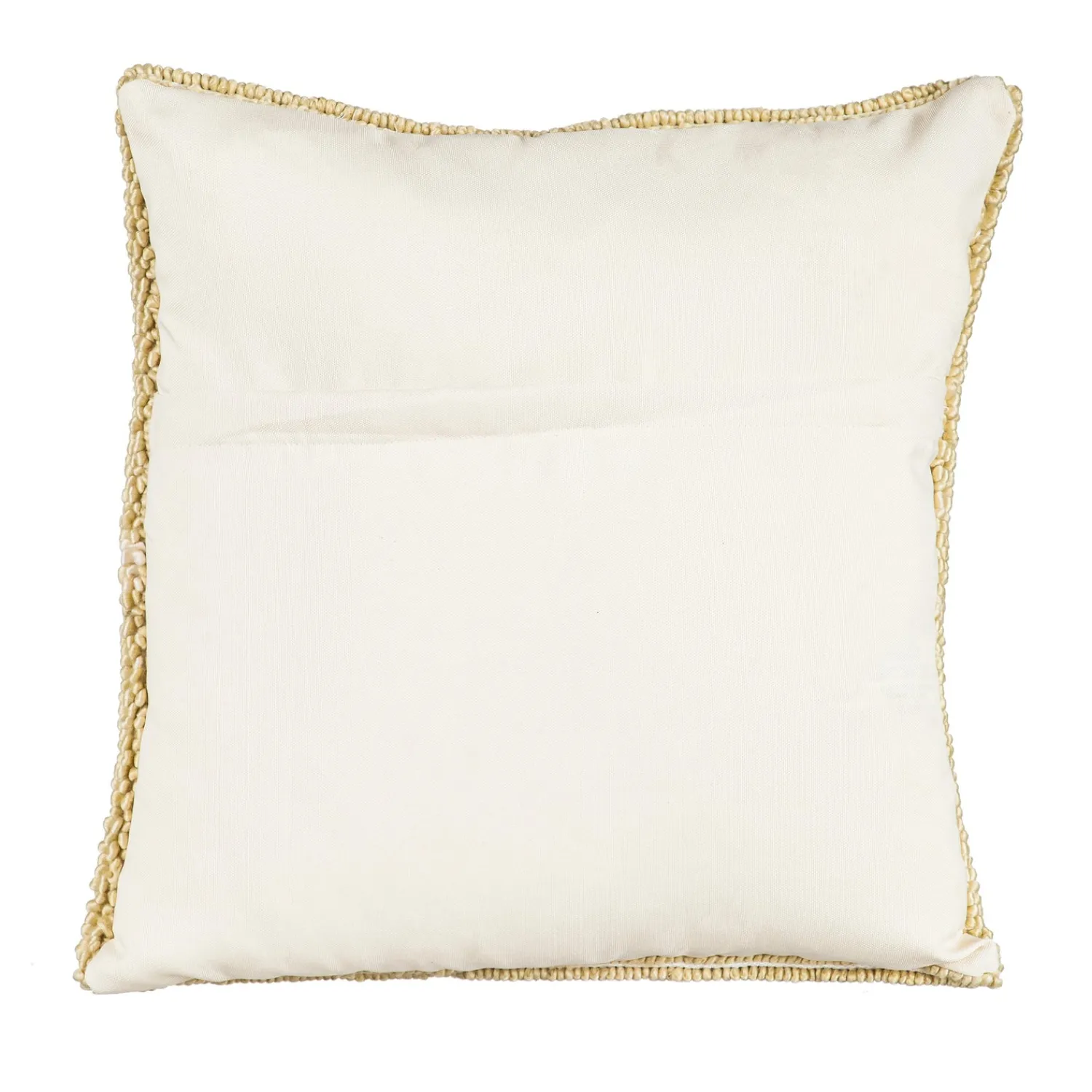 Plow & Hearth Outdoor Throw Pillows|Decorative Pillows>Indoor/Outdoor Hooked Pillow 18"x18" Bee