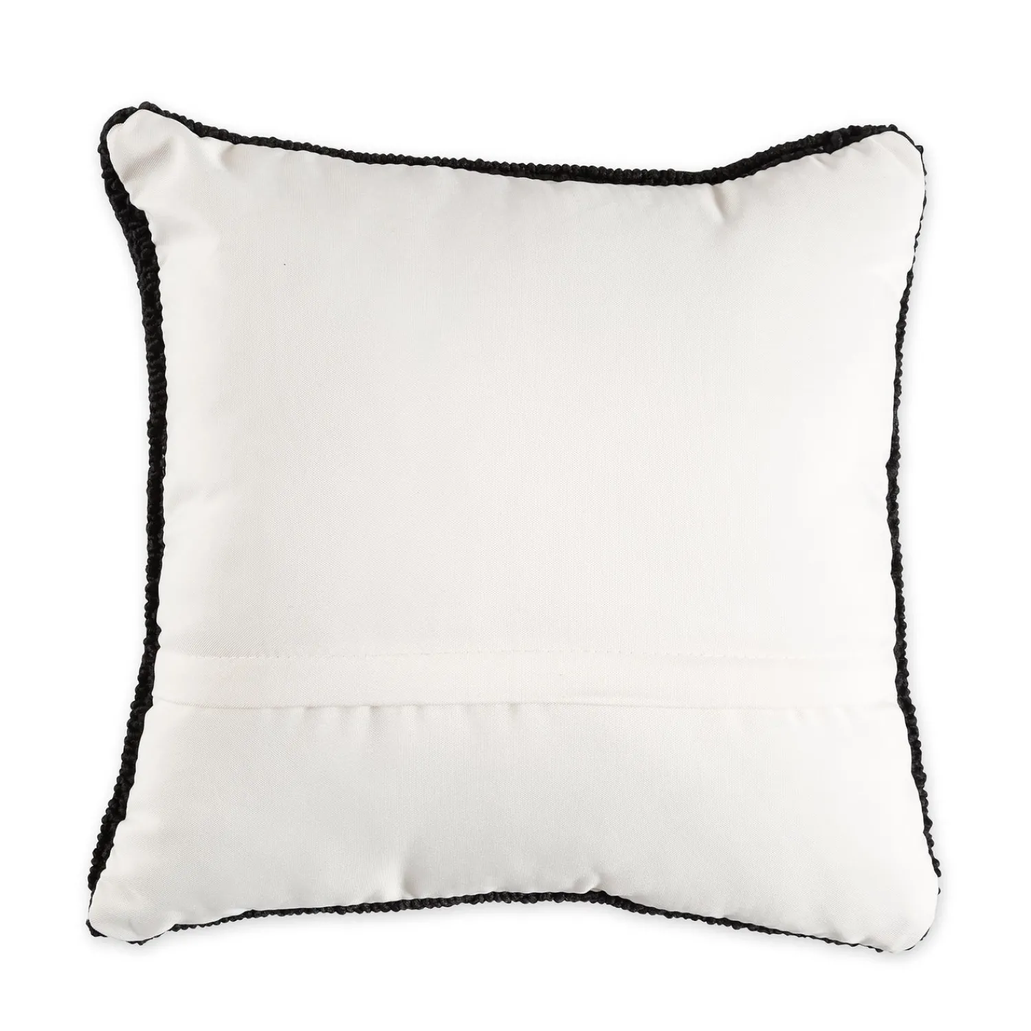 Plow & Hearth Outdoor Throw Pillows|Decorative Pillows>Indoor/Outdoor Hooked Polypropylene Poinsettia Throw Pillow