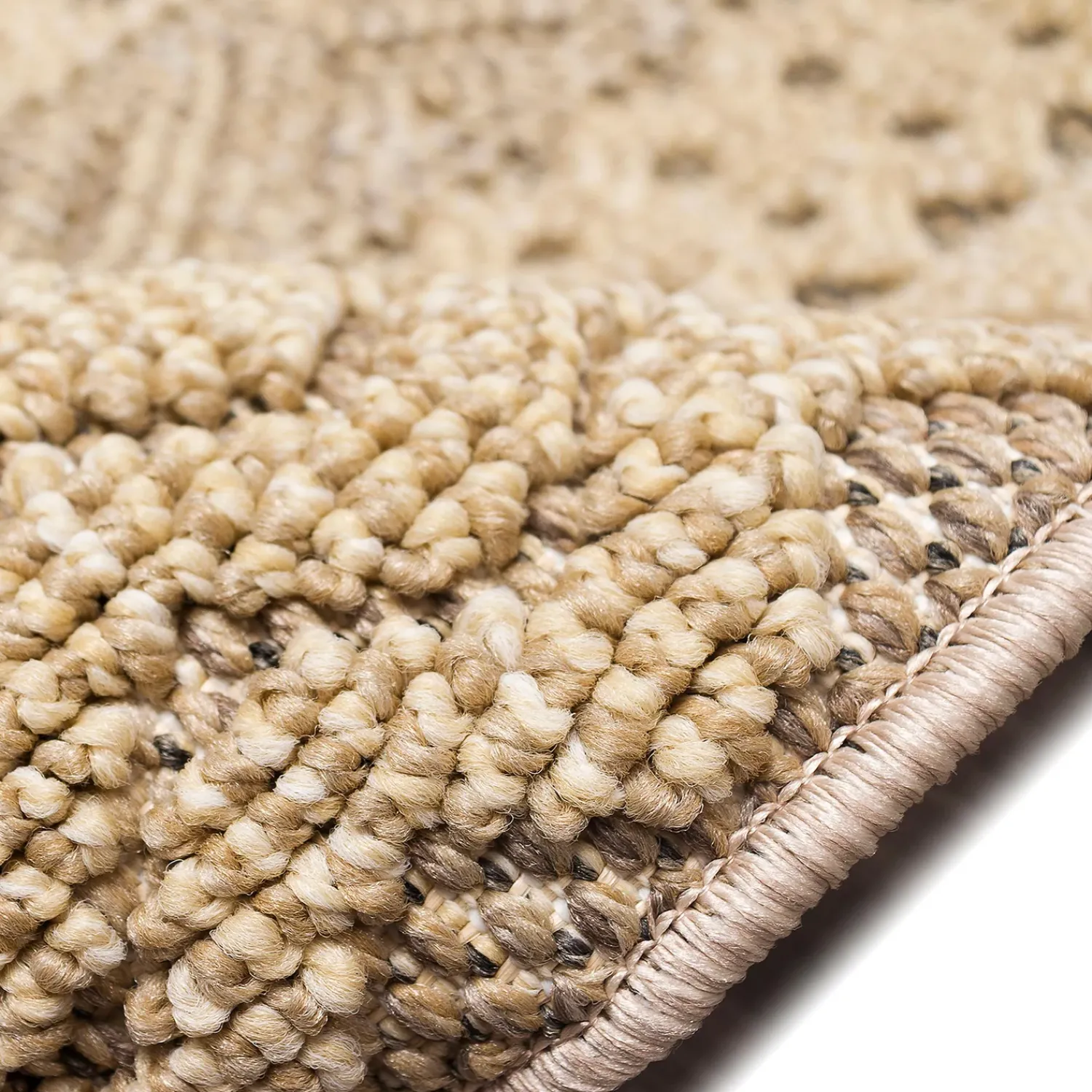 Plow & Hearth Area Rugs>Indoor/Outdoor Kitty Hawk Striped Rug, 5'3" x 7'3"