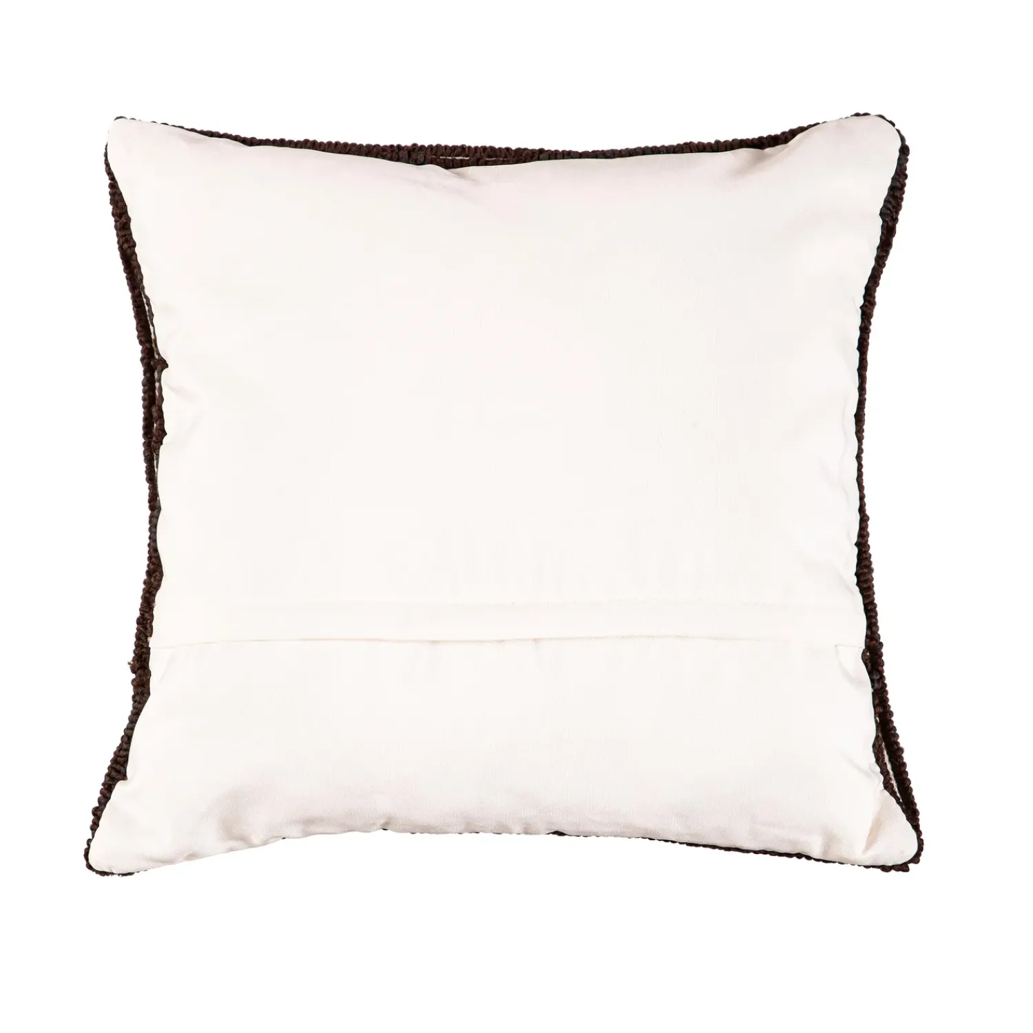 Plow & Hearth Throws & Blankets>Indoor/Outdoor Owl Hooked Polypropylene Throw Pillow, 18" x 18"