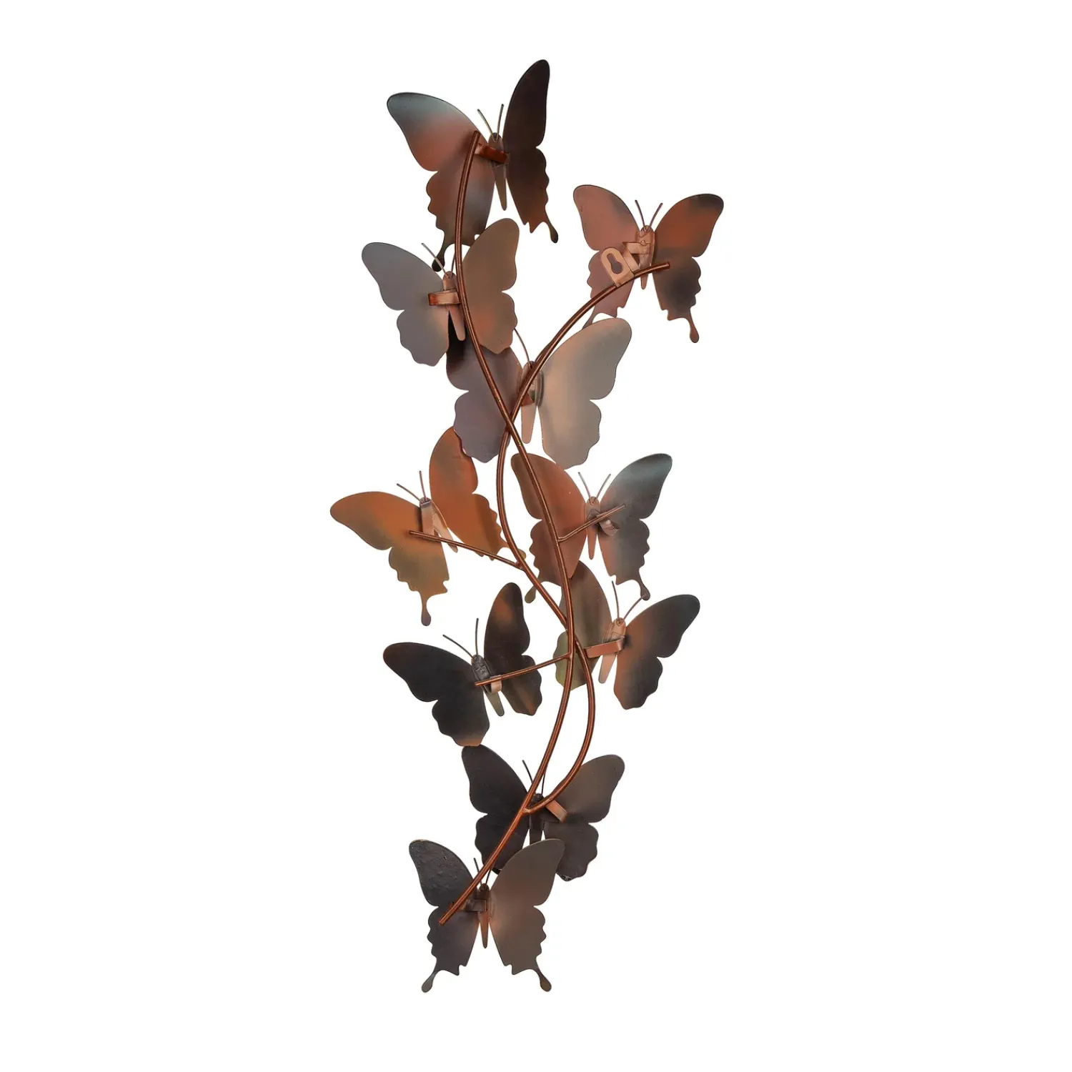 Plow & Hearth Wall Art>Indoor/Outdoor Pastel Butterfly Wall Art