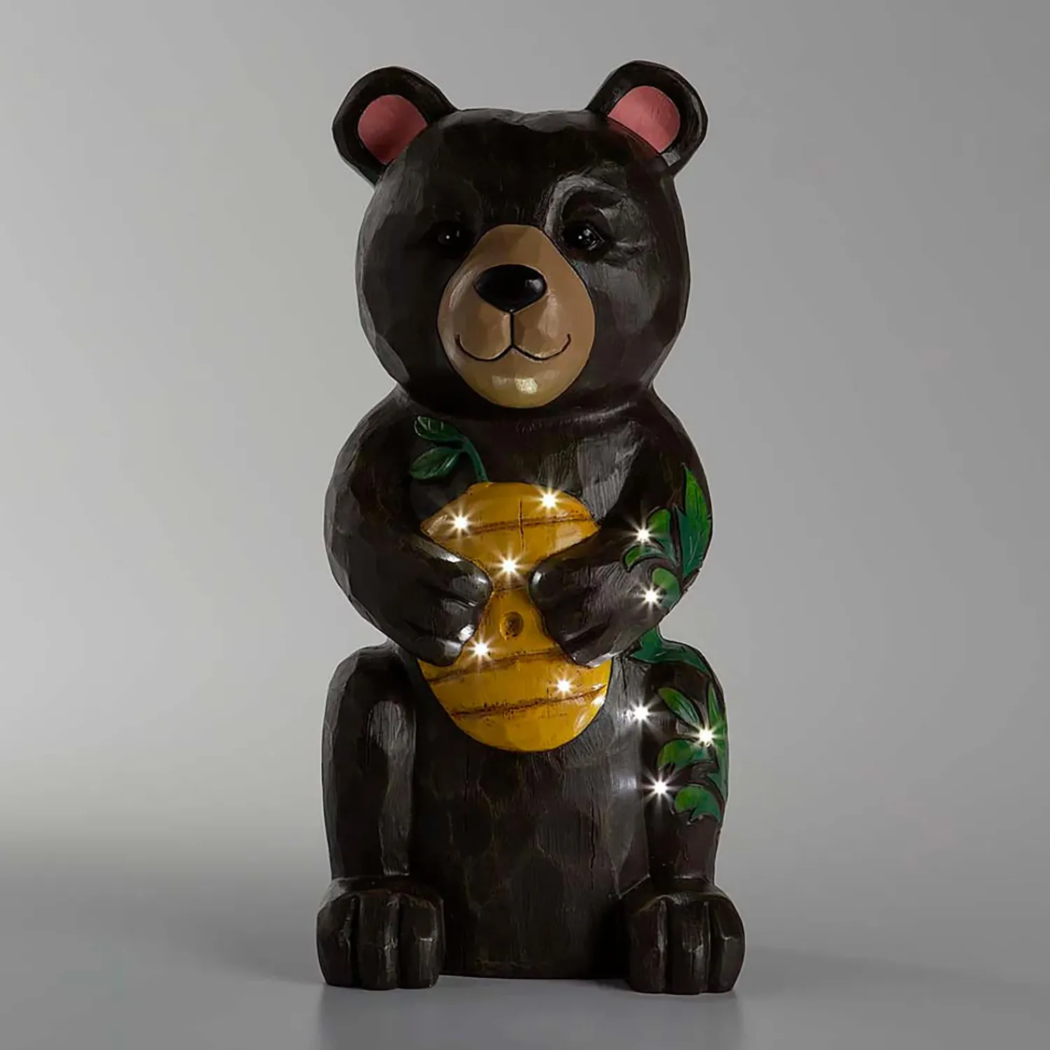 Plow & Hearth Garden Statues>Indoor/Outdoor 18" Illuminated Garden Statue, Bear
