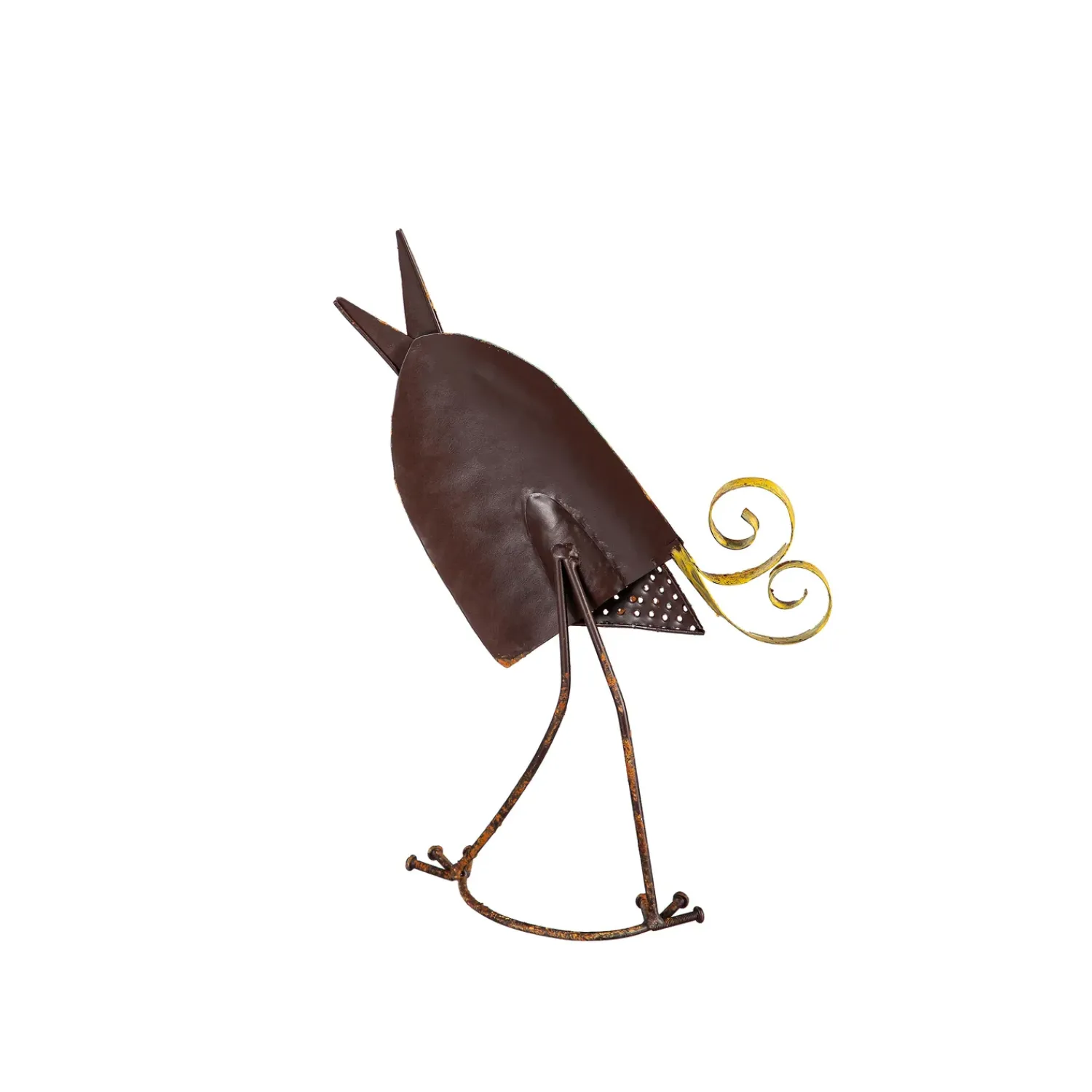 Plow & Hearth Garden Statues>Indoor/Outdoor Rustic Metal Chicks Garden Statues, Set of 2