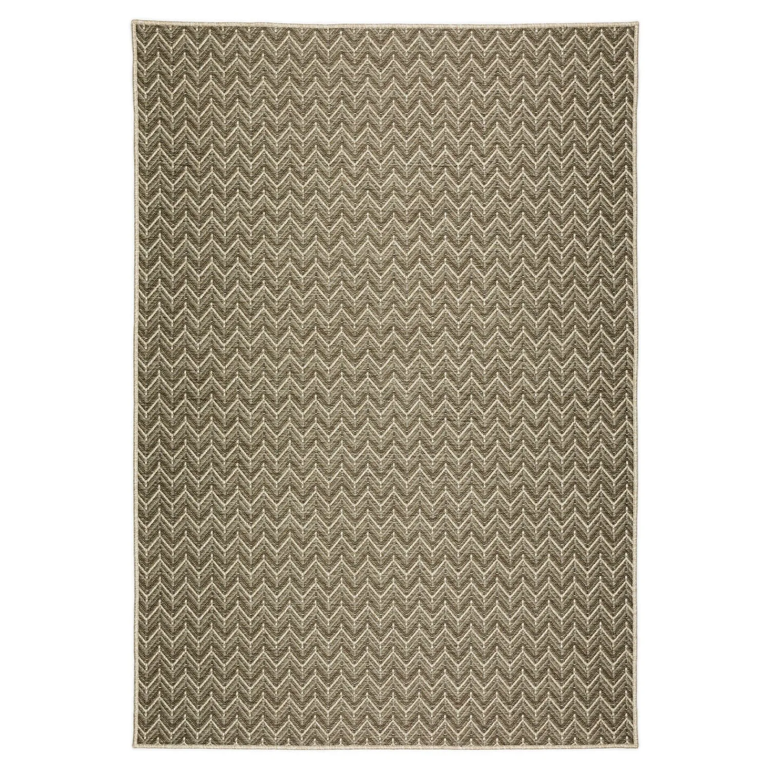 Plow & Hearth Area Rugs>Indoor/Outdoor Santa Anna Chevron Rug, 20" x 30"