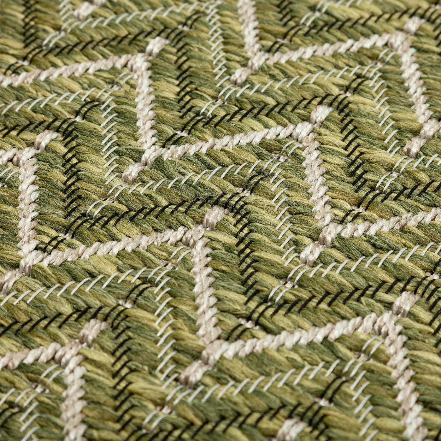 Plow & Hearth Area Rugs>Indoor/Outdoor Santa Anna Chevron Rug, 20" x 30"