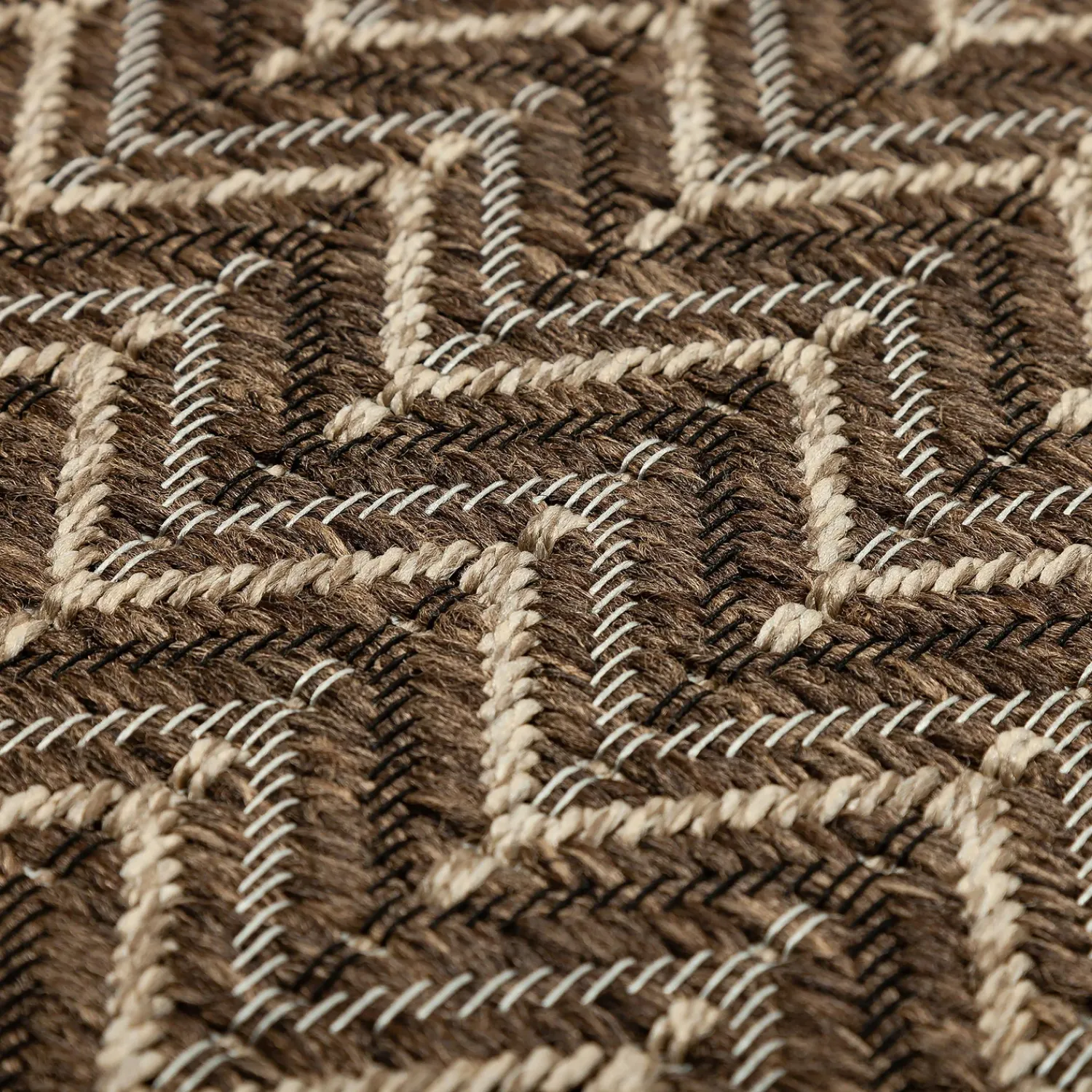 Plow & Hearth Area Rugs>Indoor/Outdoor Santa Anna Chevron Rug, 20" x 30"