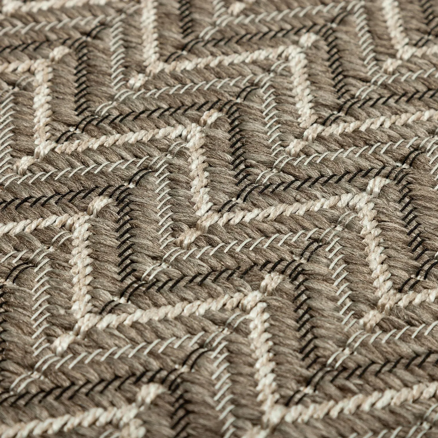 Plow & Hearth Area Rugs>Indoor/Outdoor Santa Anna Chevron Rug, 20" x 30"
