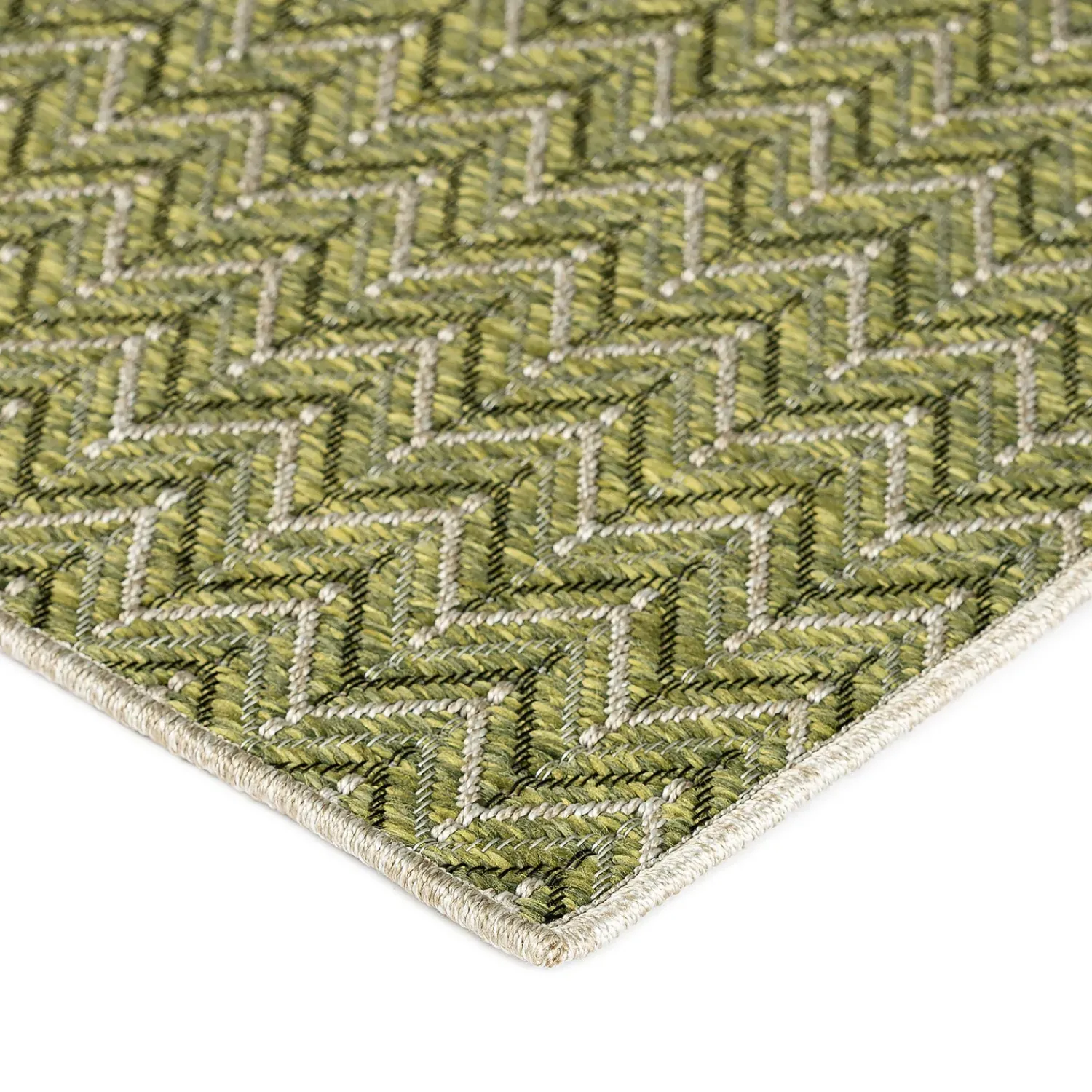 Plow & Hearth Area Rugs>Indoor/Outdoor Santa Anna Chevron Rug, 20" x 30"