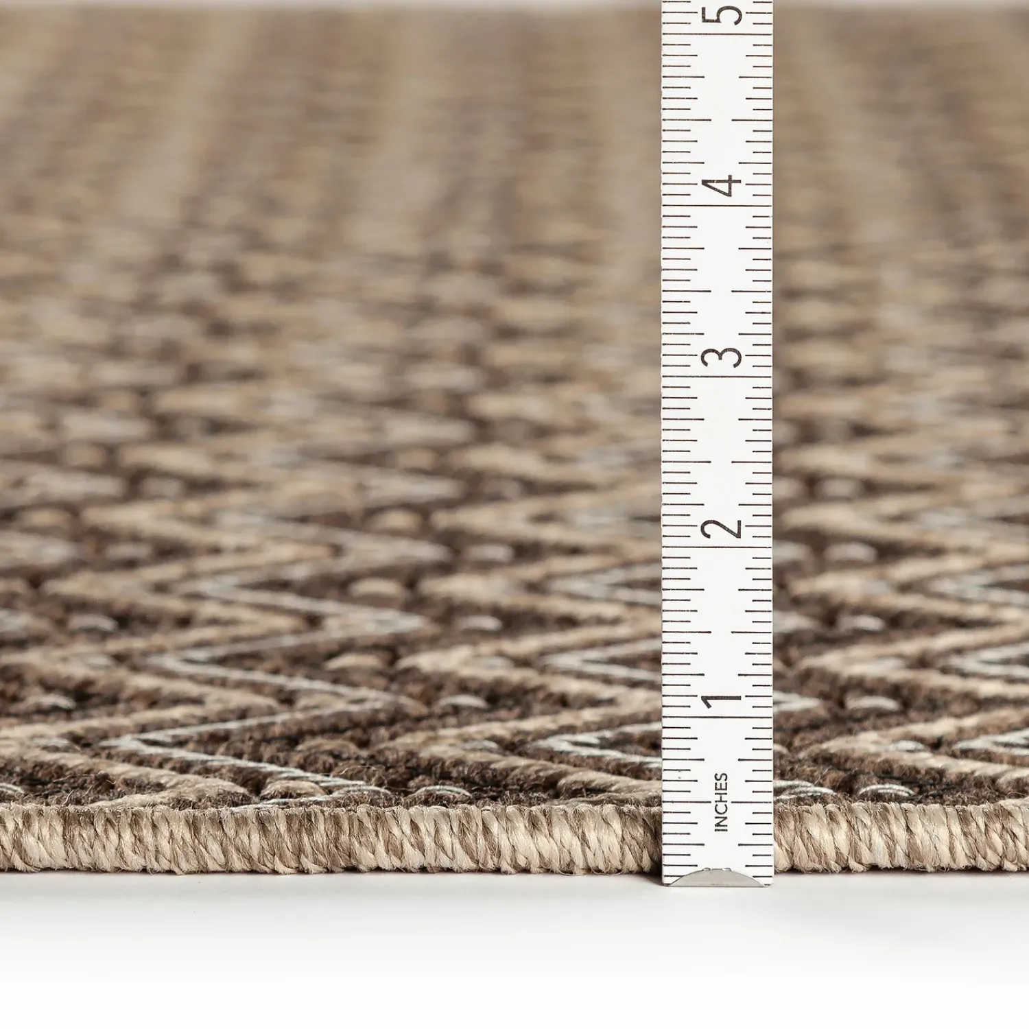 Plow & Hearth Area Rugs>Indoor/Outdoor Santa Anna Chevron Rug, 20" x 30"