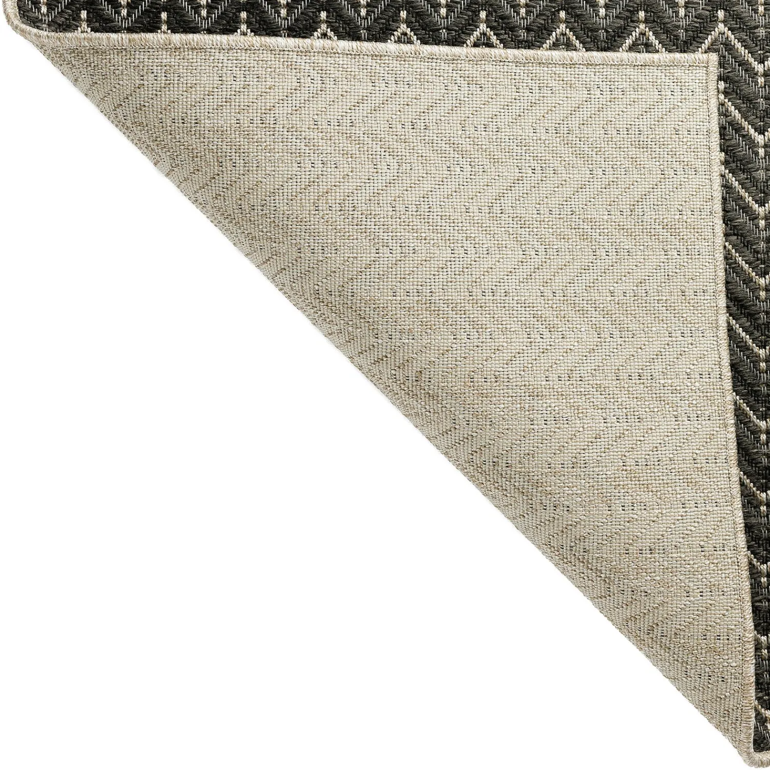 Plow & Hearth Area Rugs>Indoor/Outdoor Santa Anna Chevron Rug, 20" x 30"