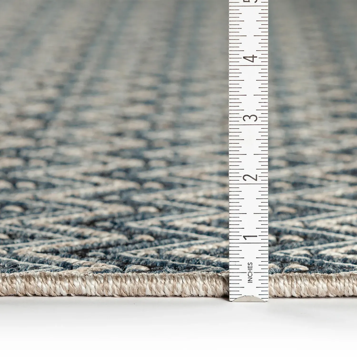 Plow & Hearth Area Rugs>Indoor/Outdoor Santa Anna Chevron Rug, 20" x 30"