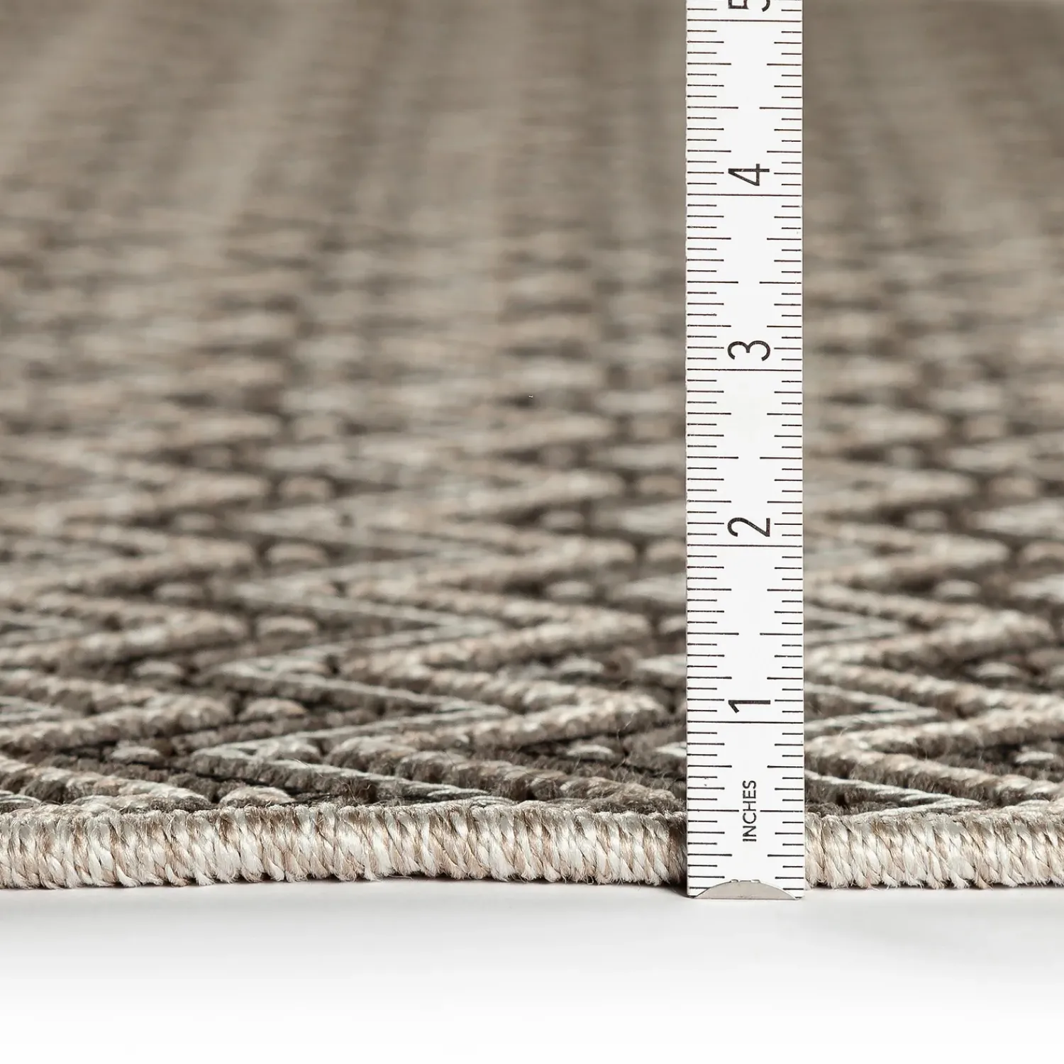 Plow & Hearth Area Rugs>Indoor/Outdoor Santa Anna Chevron Rug, 20" x 30"