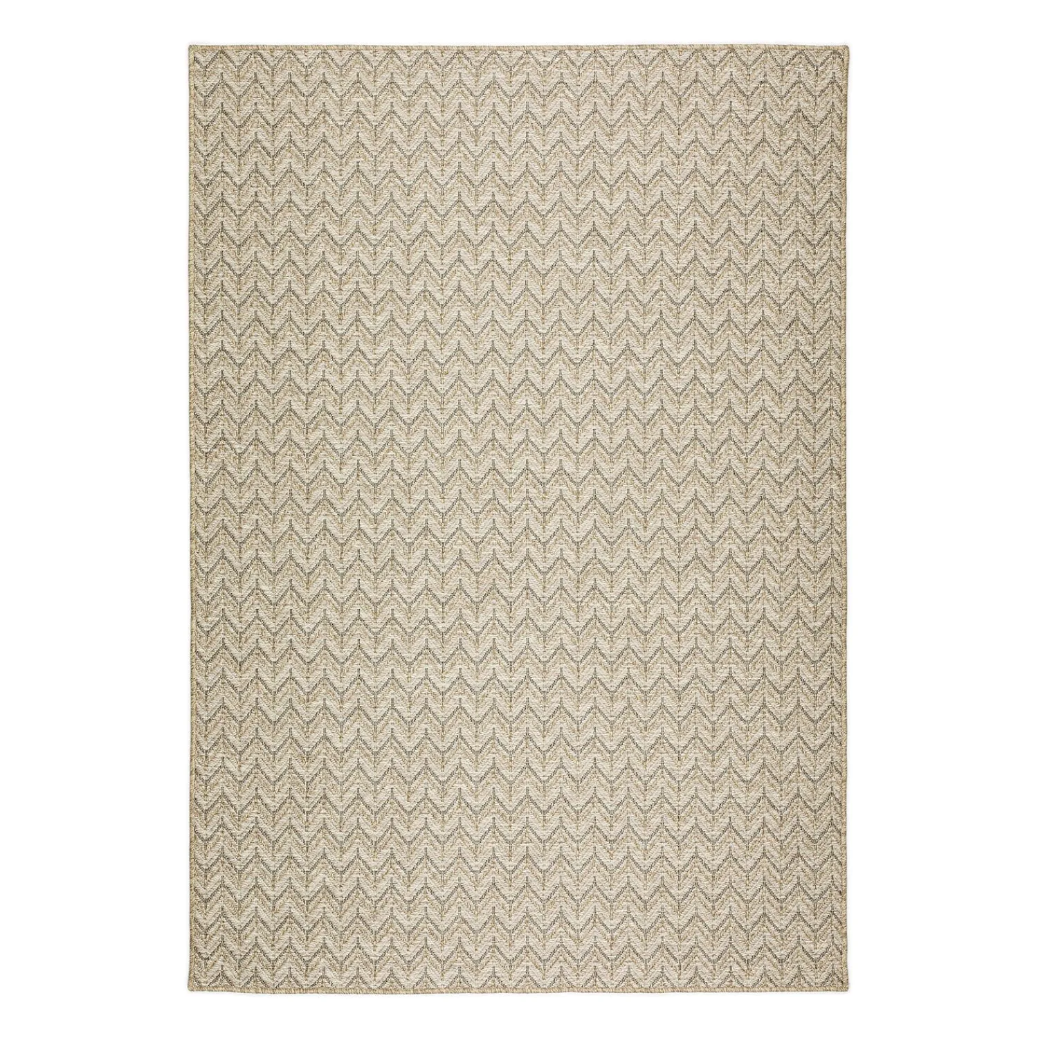 Plow & Hearth Area Rugs>Indoor/Outdoor Santa Anna Chevron Rug, 20" x 30"