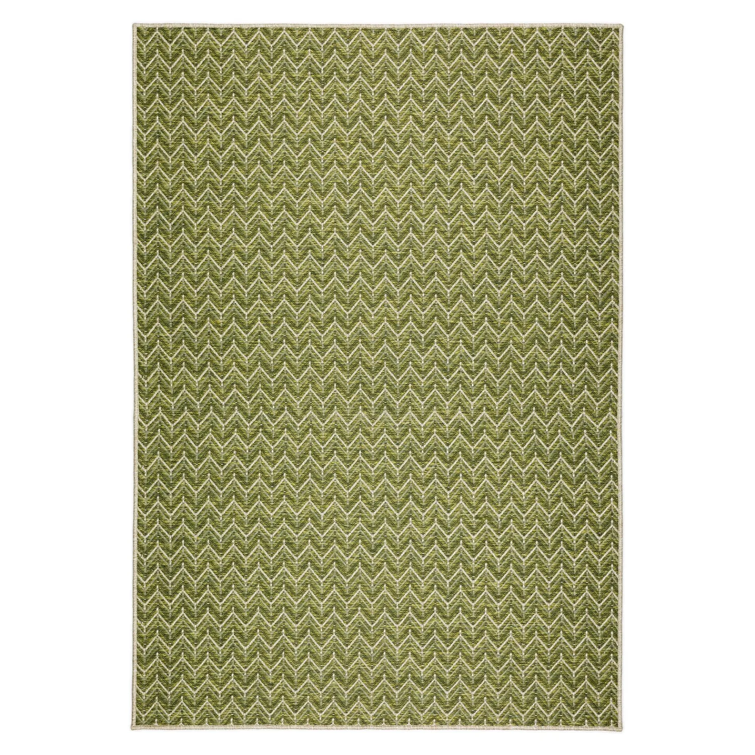 Plow & Hearth Area Rugs>Indoor/Outdoor Santa Anna Chevron Rug, 20" x 30"