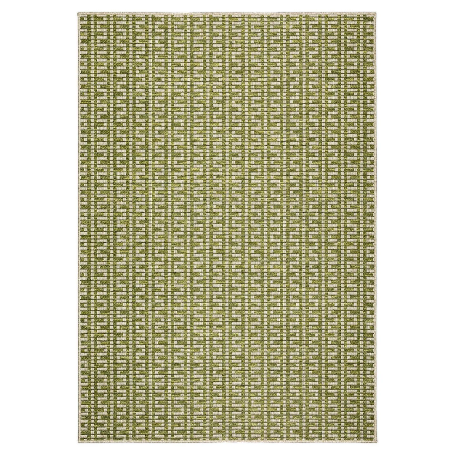 Plow & Hearth Area Rugs>Indoor/Outdoor Santa Anna Striped Rug, 3' x 5'
