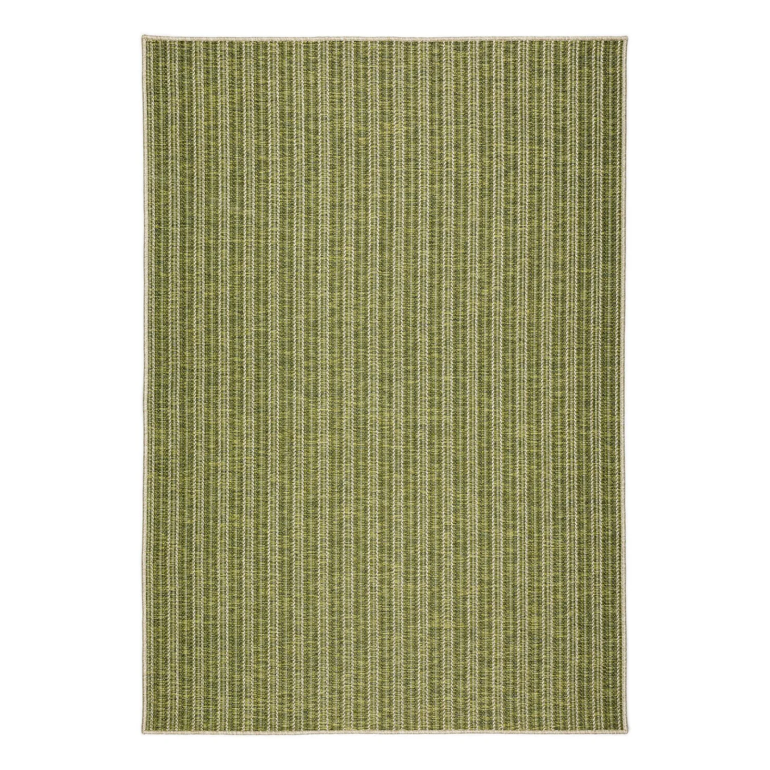 Plow & Hearth Area Rugs>Indoor/Outdoor Santa Anna Striped Rug, 3' x 5'