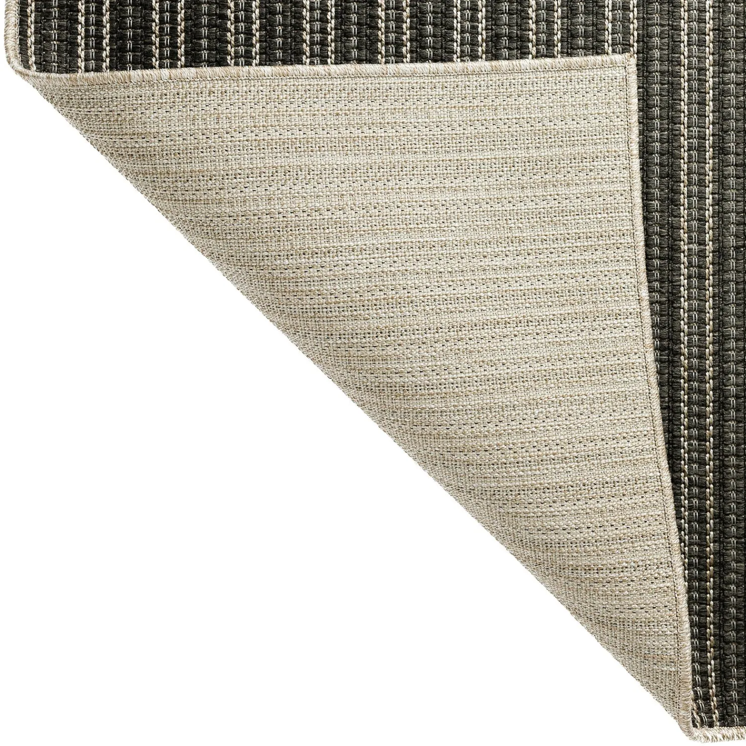 Plow & Hearth Area Rugs>Indoor/Outdoor Santa Anna Striped Rug, 2'3" x 7'5" Runner