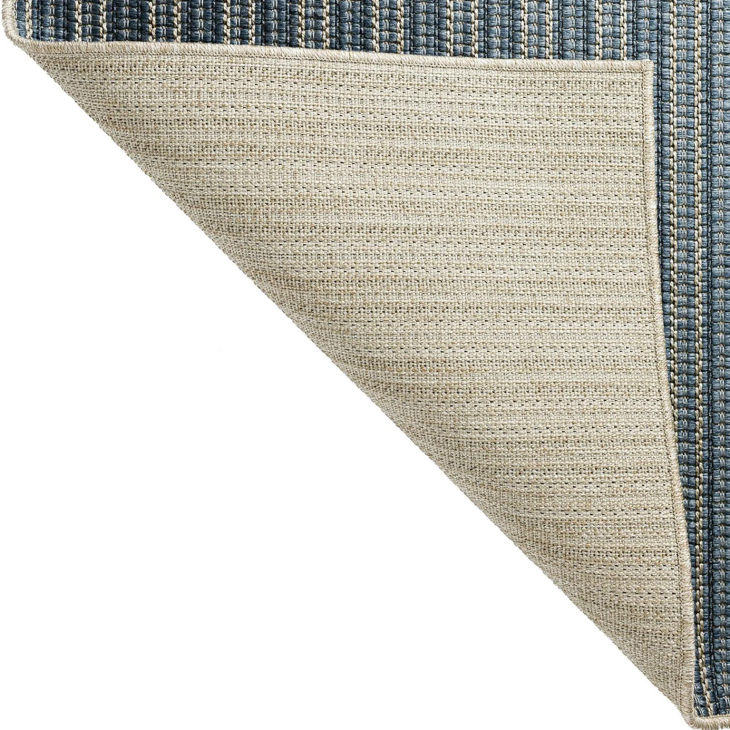 Plow & Hearth Area Rugs>Indoor/Outdoor Santa Anna Striped Rug, 2'3" x 7'5" Runner