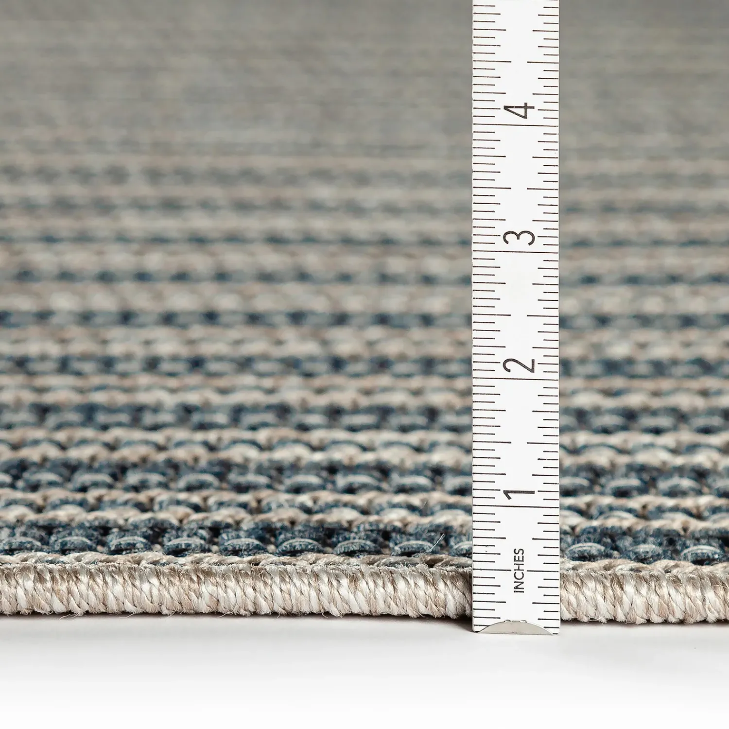 Plow & Hearth Area Rugs>Indoor/Outdoor Santa Anna Striped Rug, 2'3" x 7'5" Runner