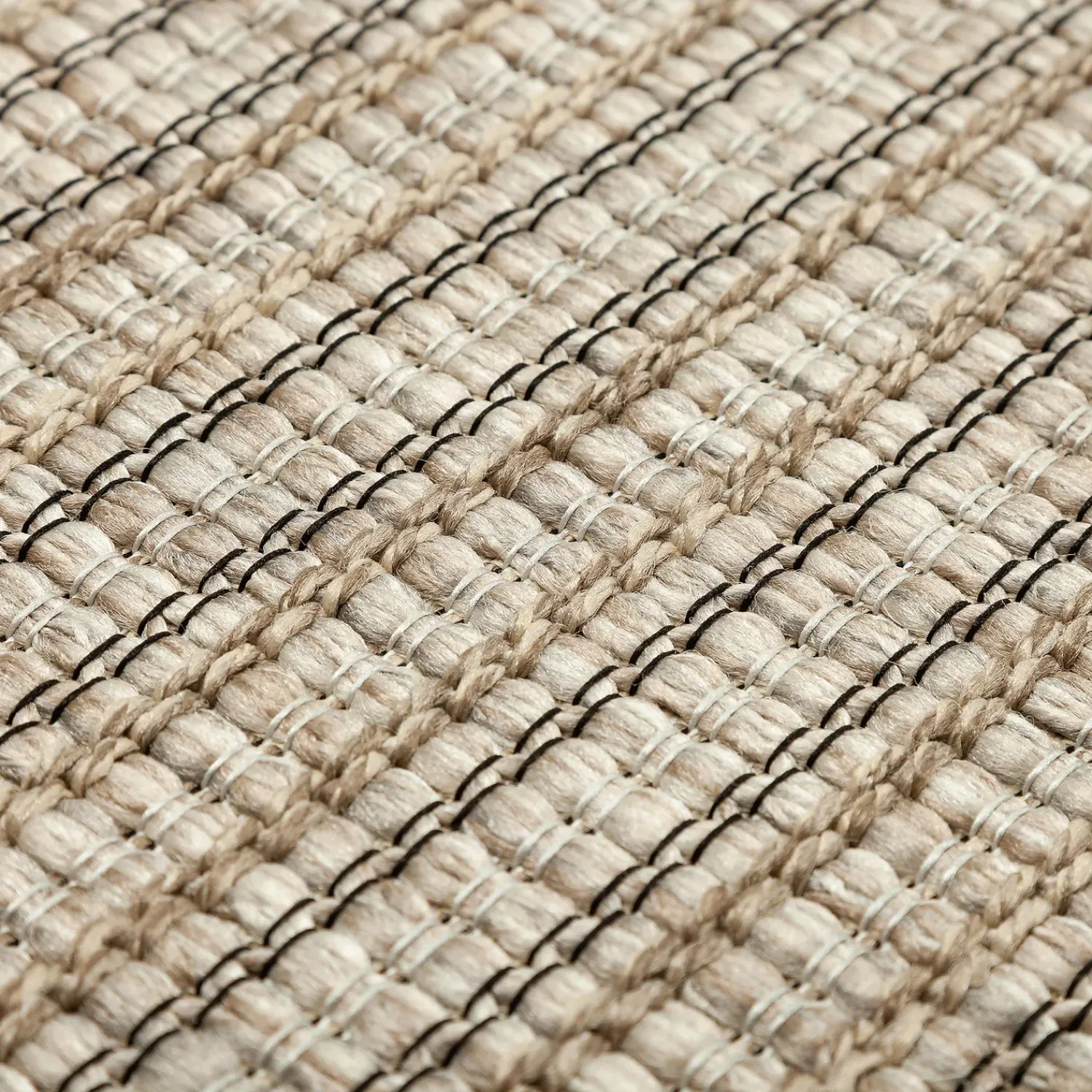 Plow & Hearth Area Rugs>Indoor/Outdoor Santa Anna Striped Rug, 2'3" x 7'5" Runner