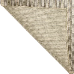 Plow & Hearth Area Rugs>Indoor/Outdoor Santa Anna Striped Rug, 8' Round