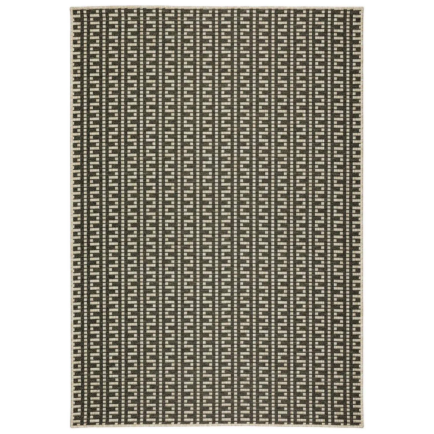 Plow & Hearth Area Rugs>Indoor/Outdoor Santa Anna Tribal Rug, 20" x 30"