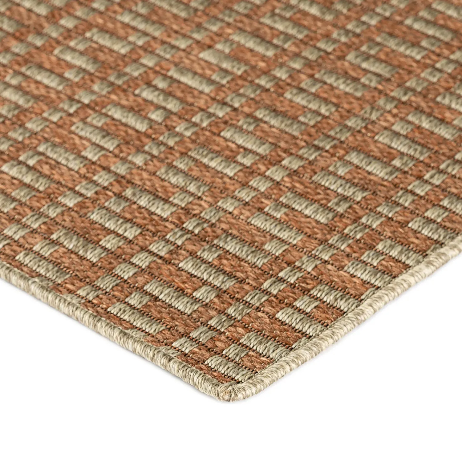 Plow & Hearth Area Rugs>Indoor/Outdoor Santa Anna Tribal Rug, 20" x 30"