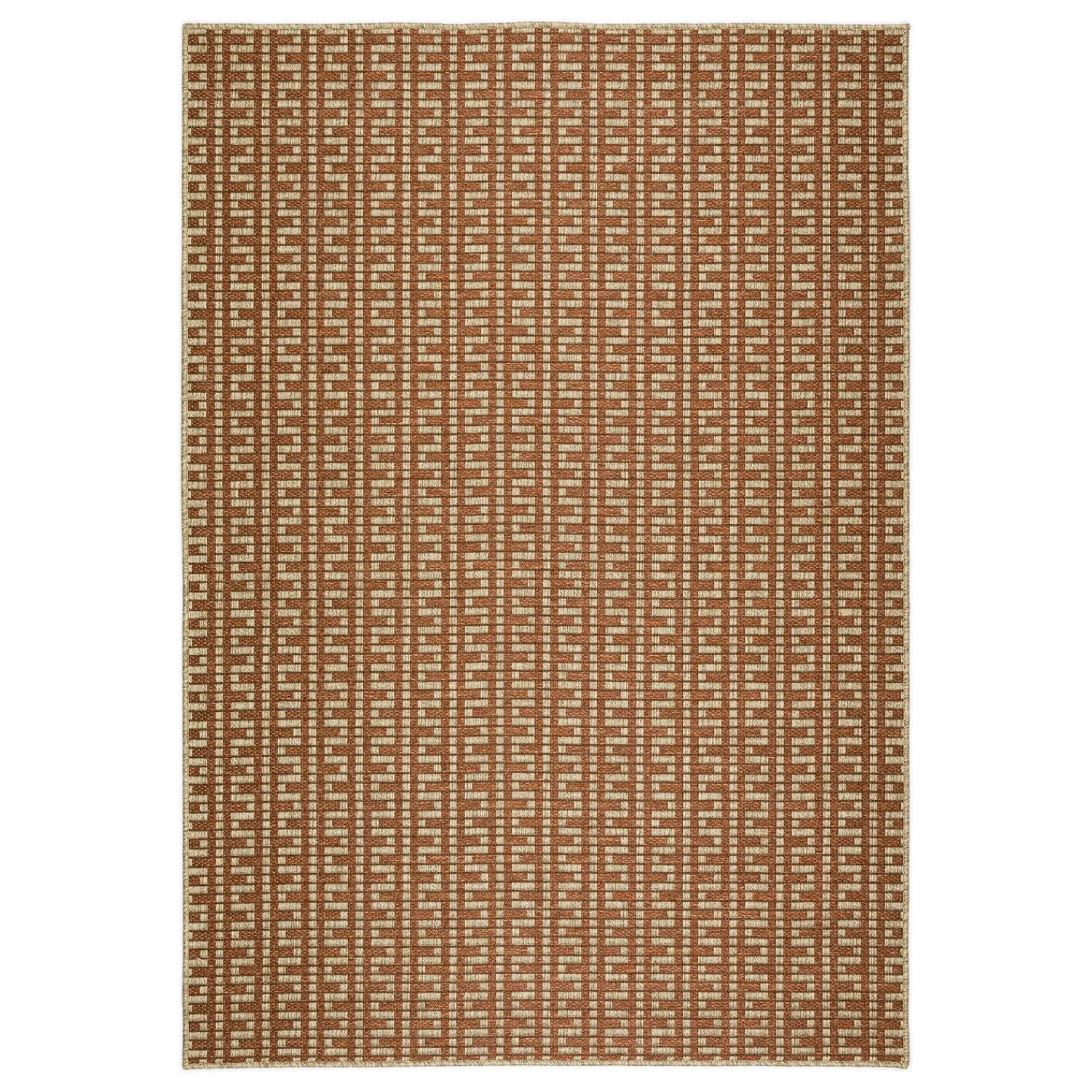 Plow & Hearth Area Rugs>Indoor/Outdoor Santa Anna Tribal Rug, 20" x 30"