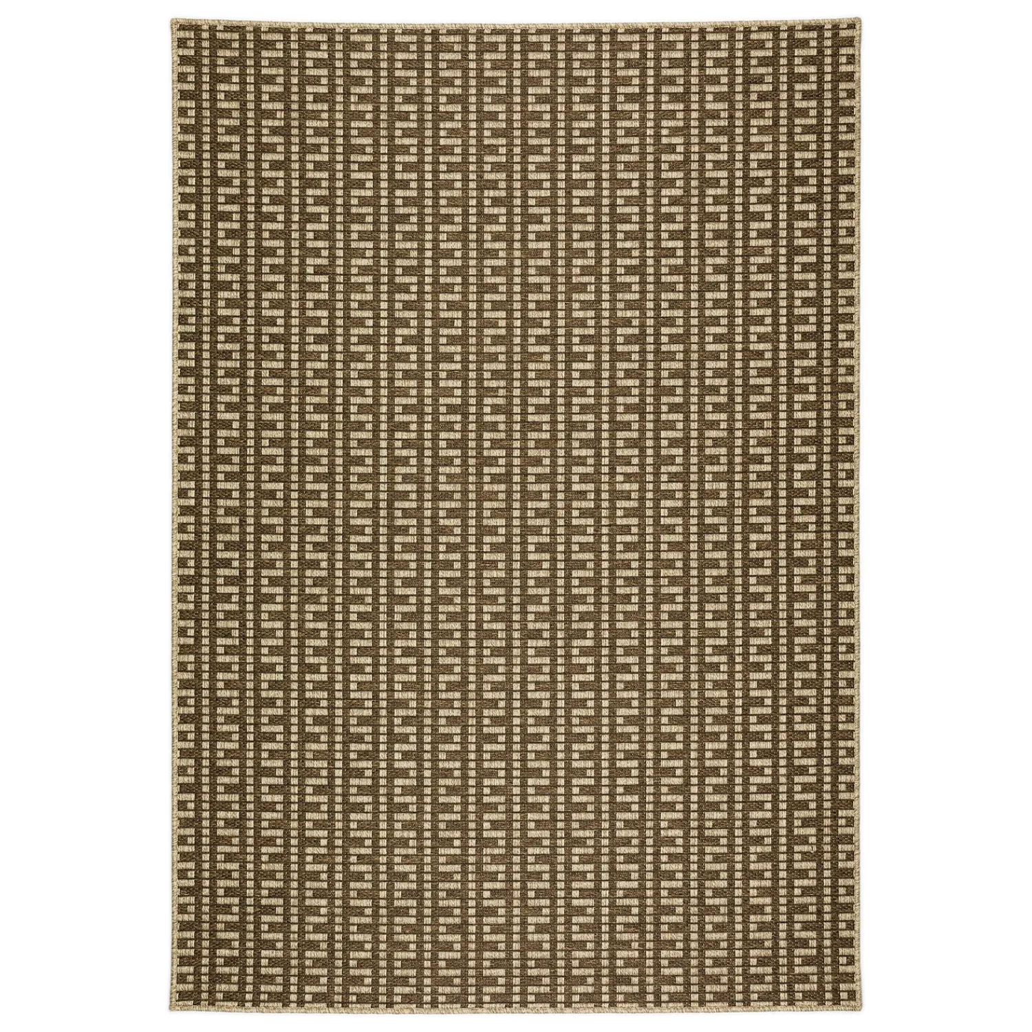 Plow & Hearth Area Rugs>Indoor/Outdoor Santa Anna Tribal Rug, 20" x 30"