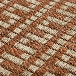 Plow & Hearth Area Rugs>Indoor/Outdoor Santa Anna Tribal Rug, 3' x 5'